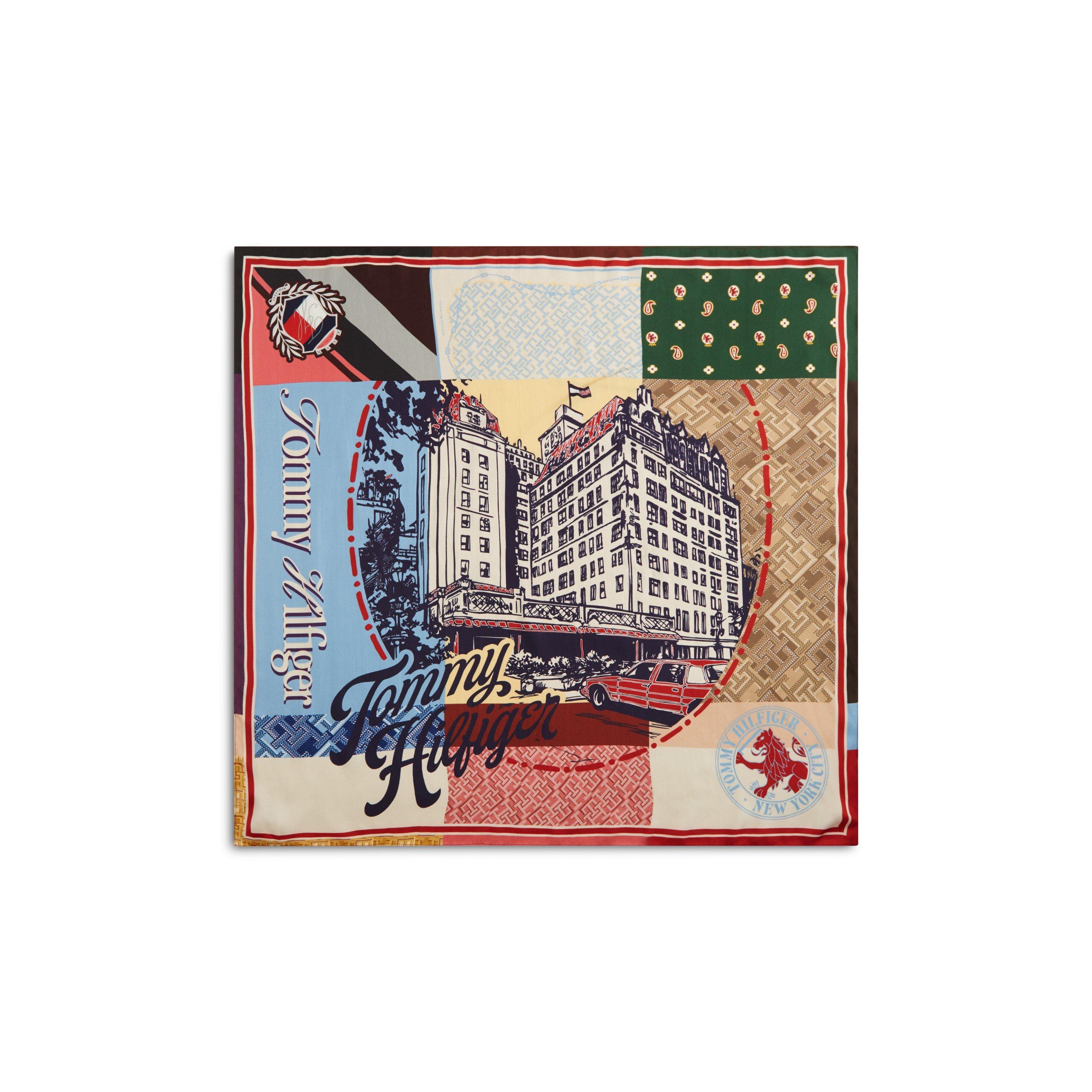 Tommy Hilfiger Tommy L Silk Sq Ld64 - Print 1