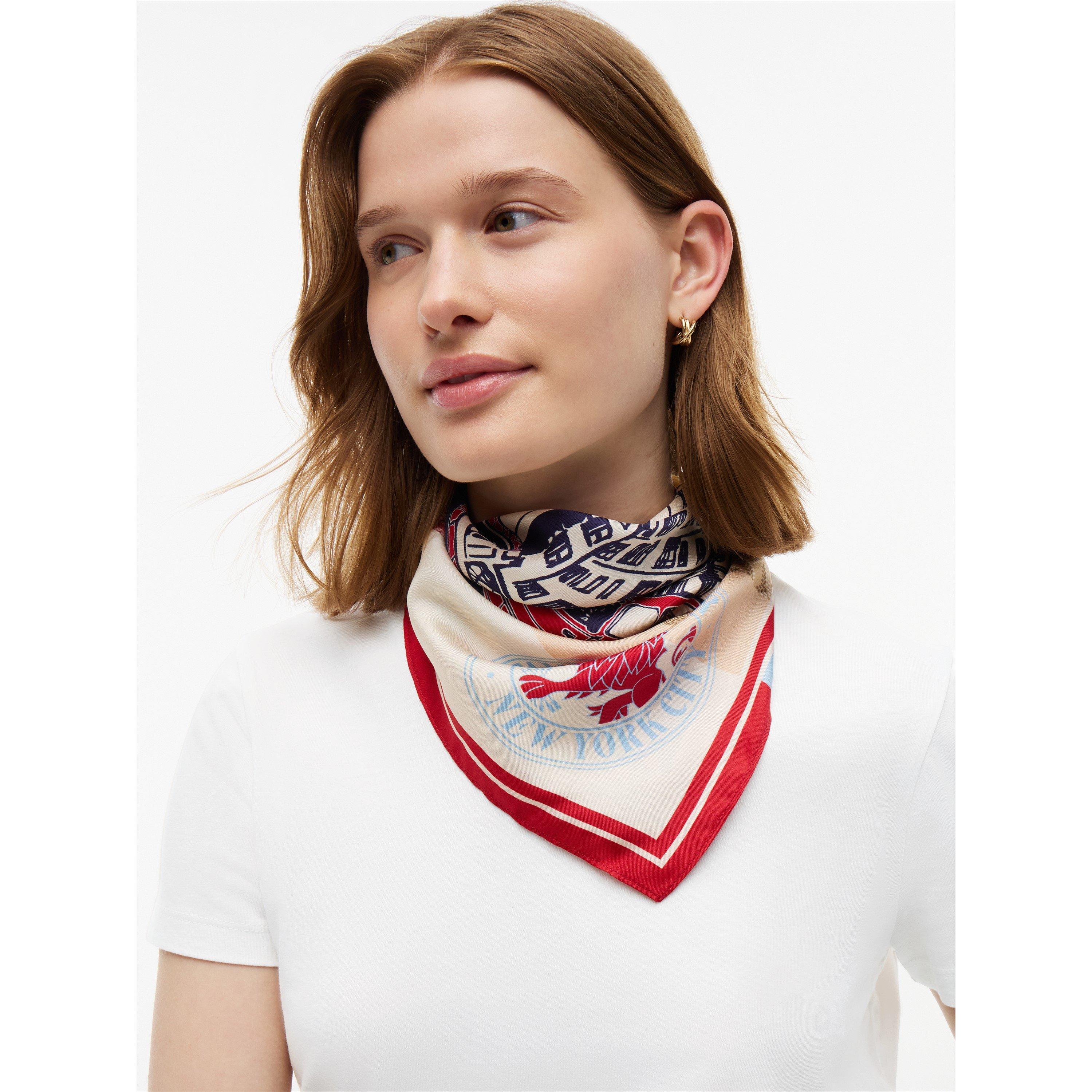 Print 1 - Tommy Hilfiger - Tommy L Silk Sq Ld64 - 2