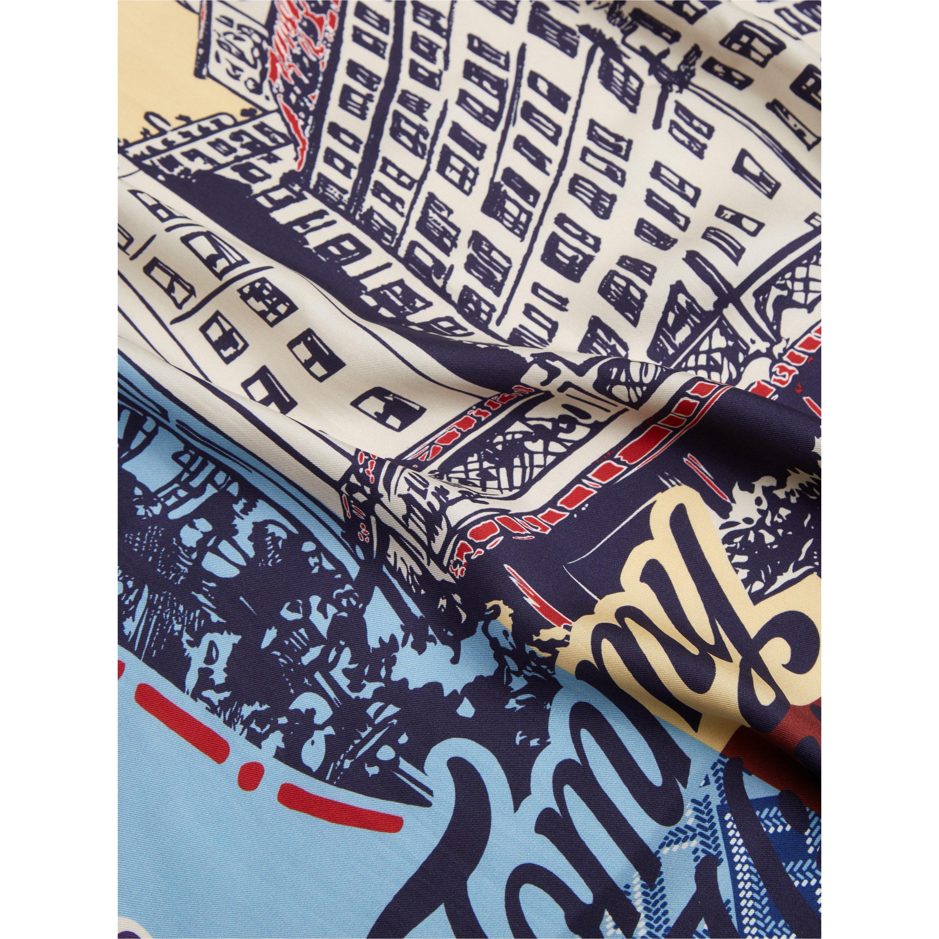 Print 1 - Tommy Hilfiger - Tommy L Silk Sq Ld64 - 4