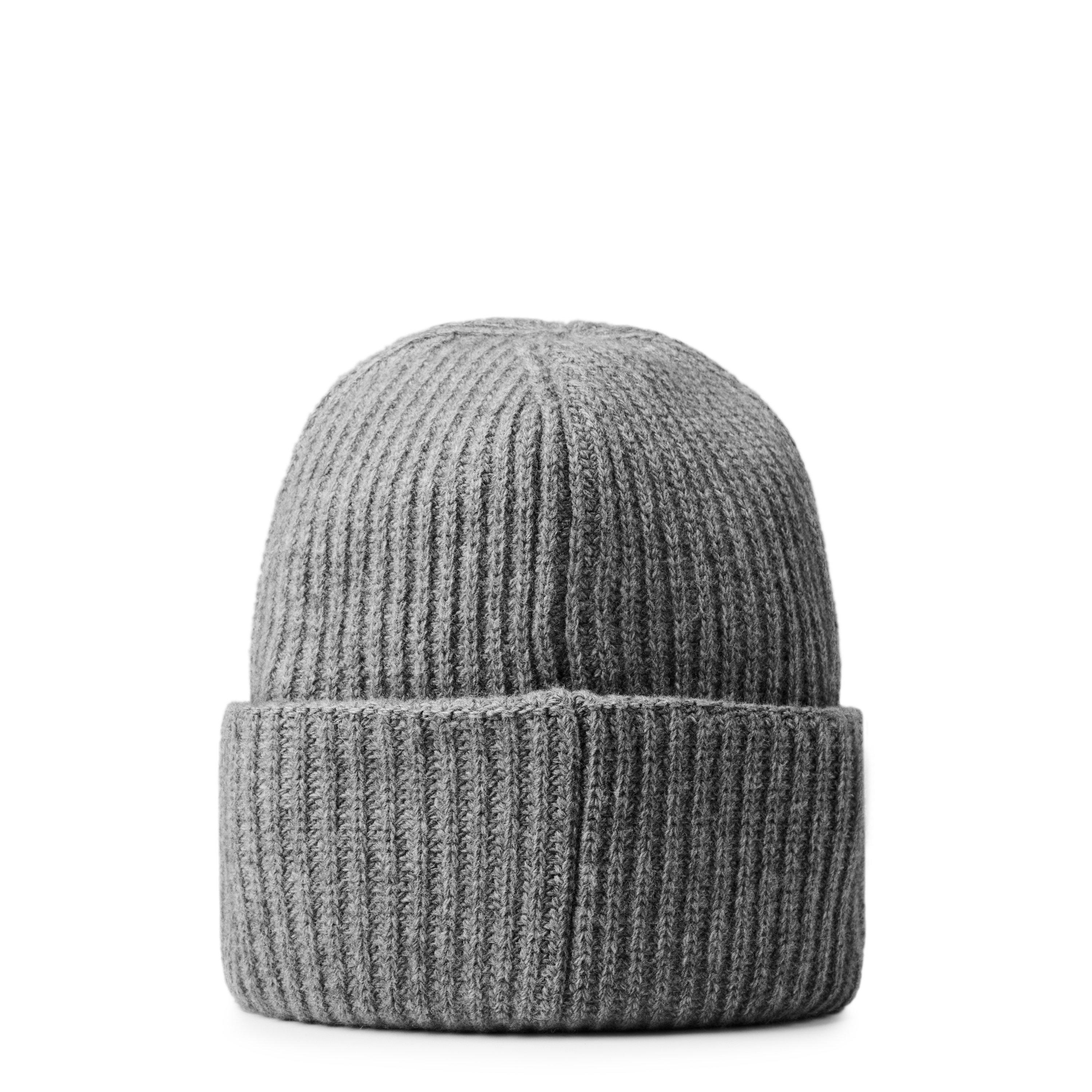 Grey 988 - Moncler - Moncler Logo Beanie Junior - 2