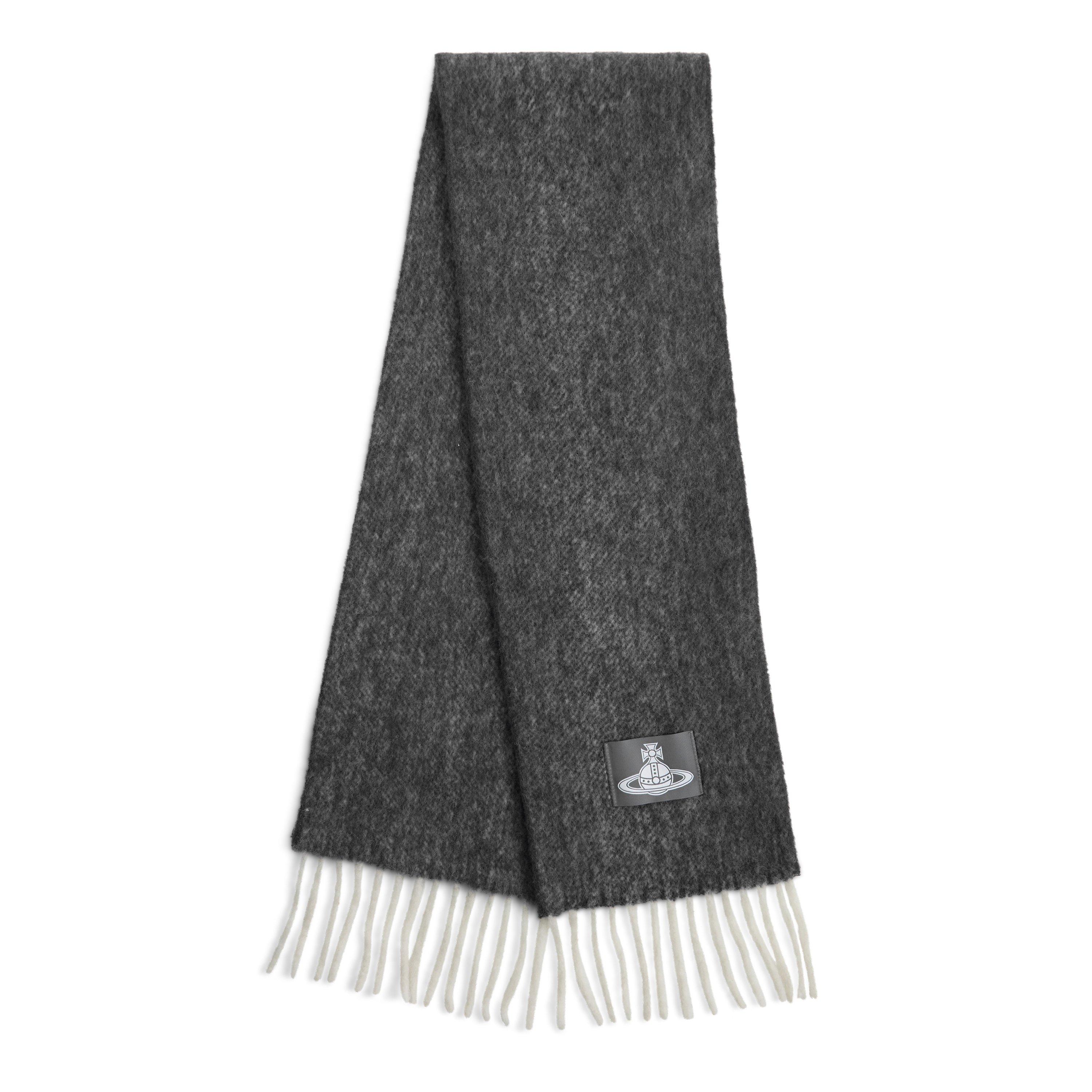 Grey - Vivienne Westwood - Viv 30X200 SCARF Ld64 - 1