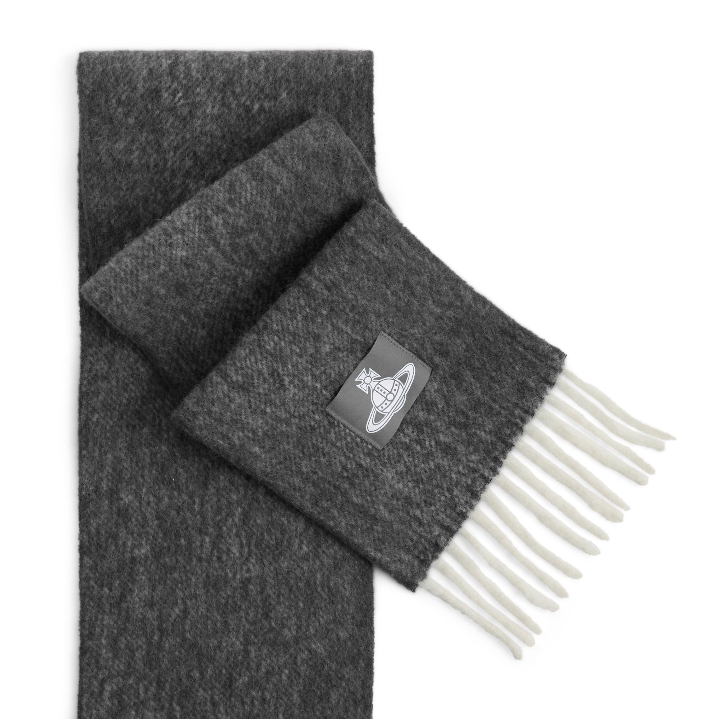 Grey - Vivienne Westwood - Viv 30X200 SCARF Ld64 - 2