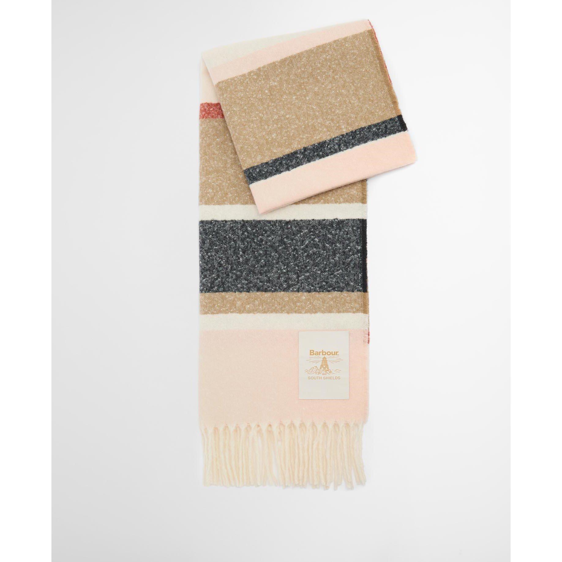 Multi - Barbour - Paige Striped Scarf - 1