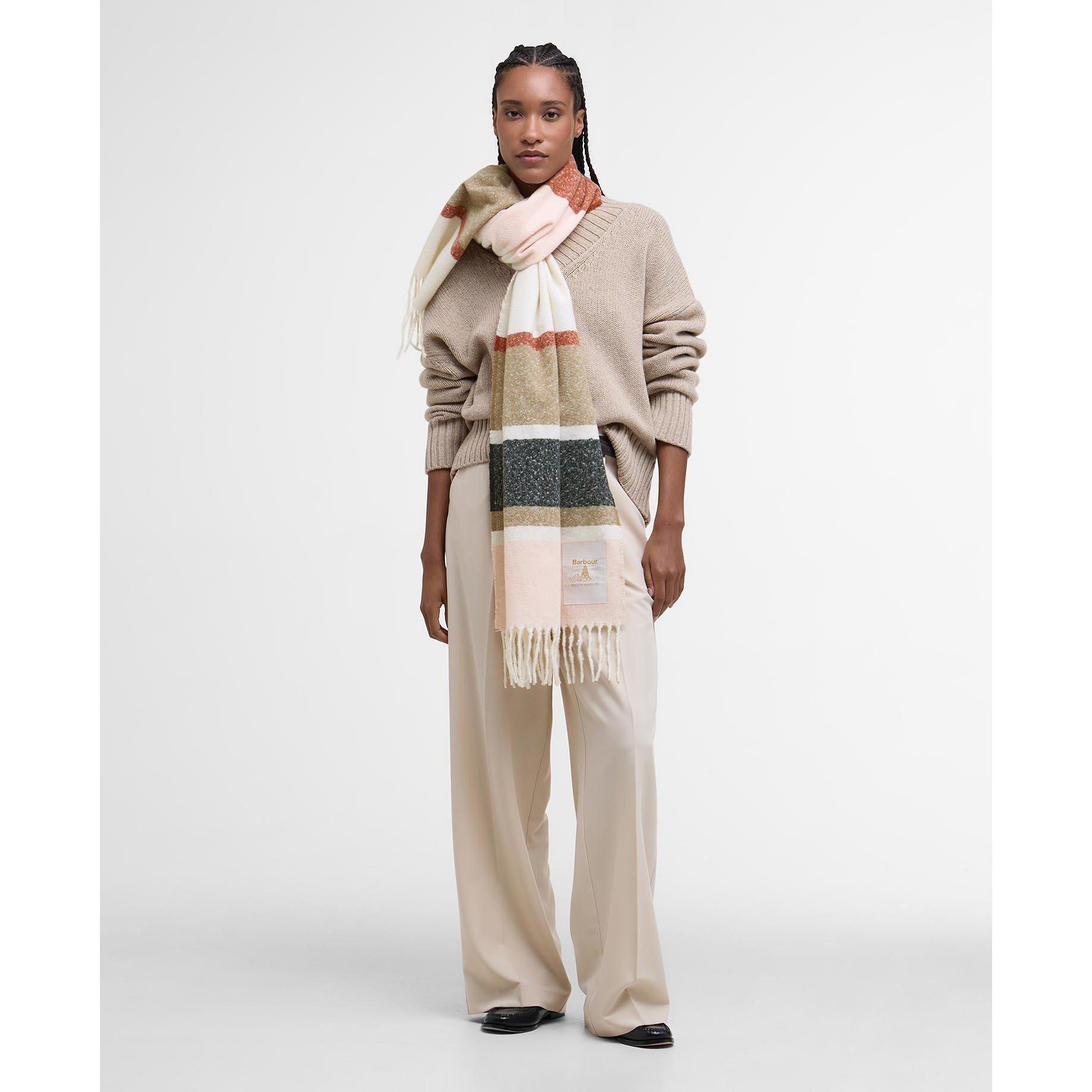 Multi - Barbour - Paige Striped Scarf - 2