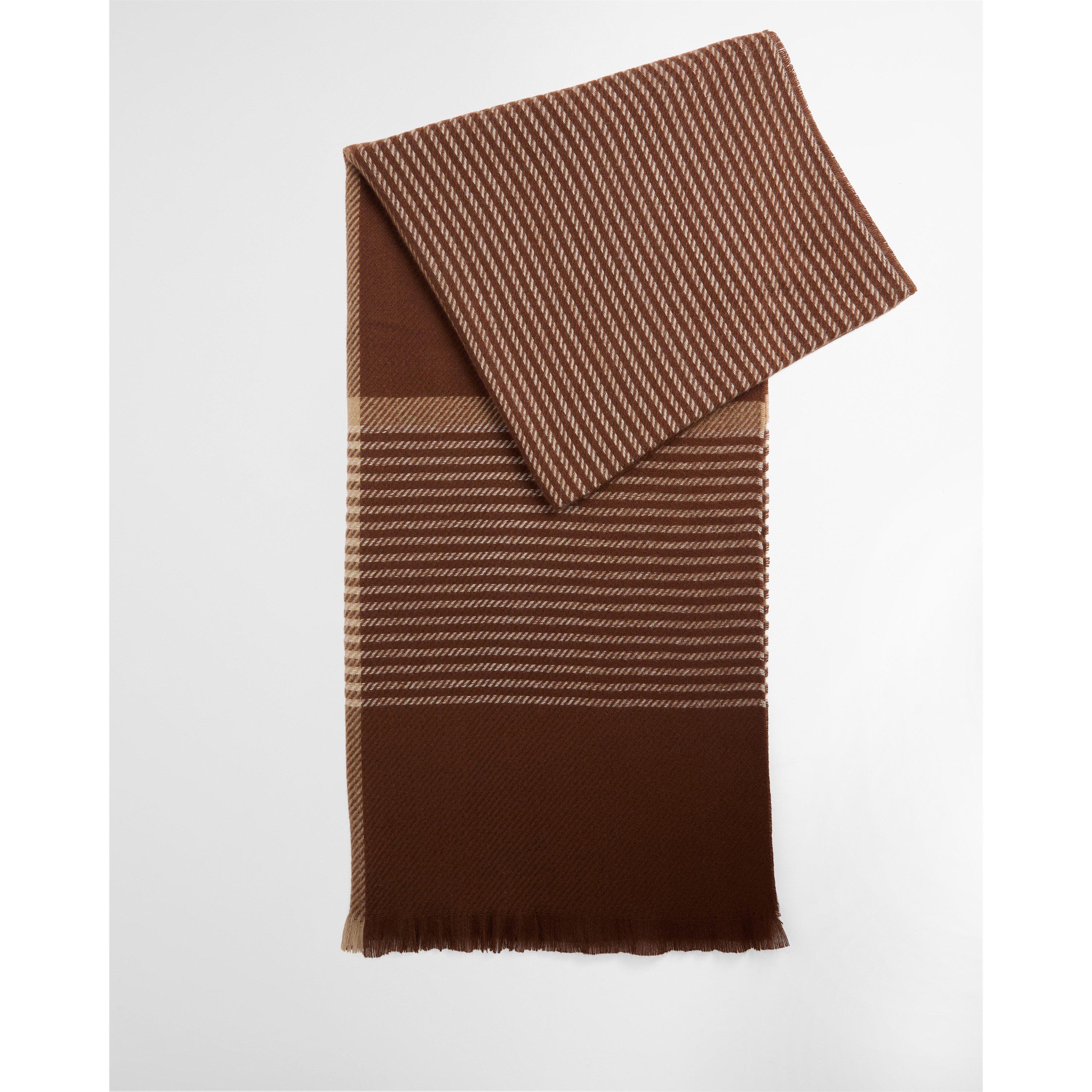 Brown/Taupe Ch - Barbour - Melody Scarf - 2