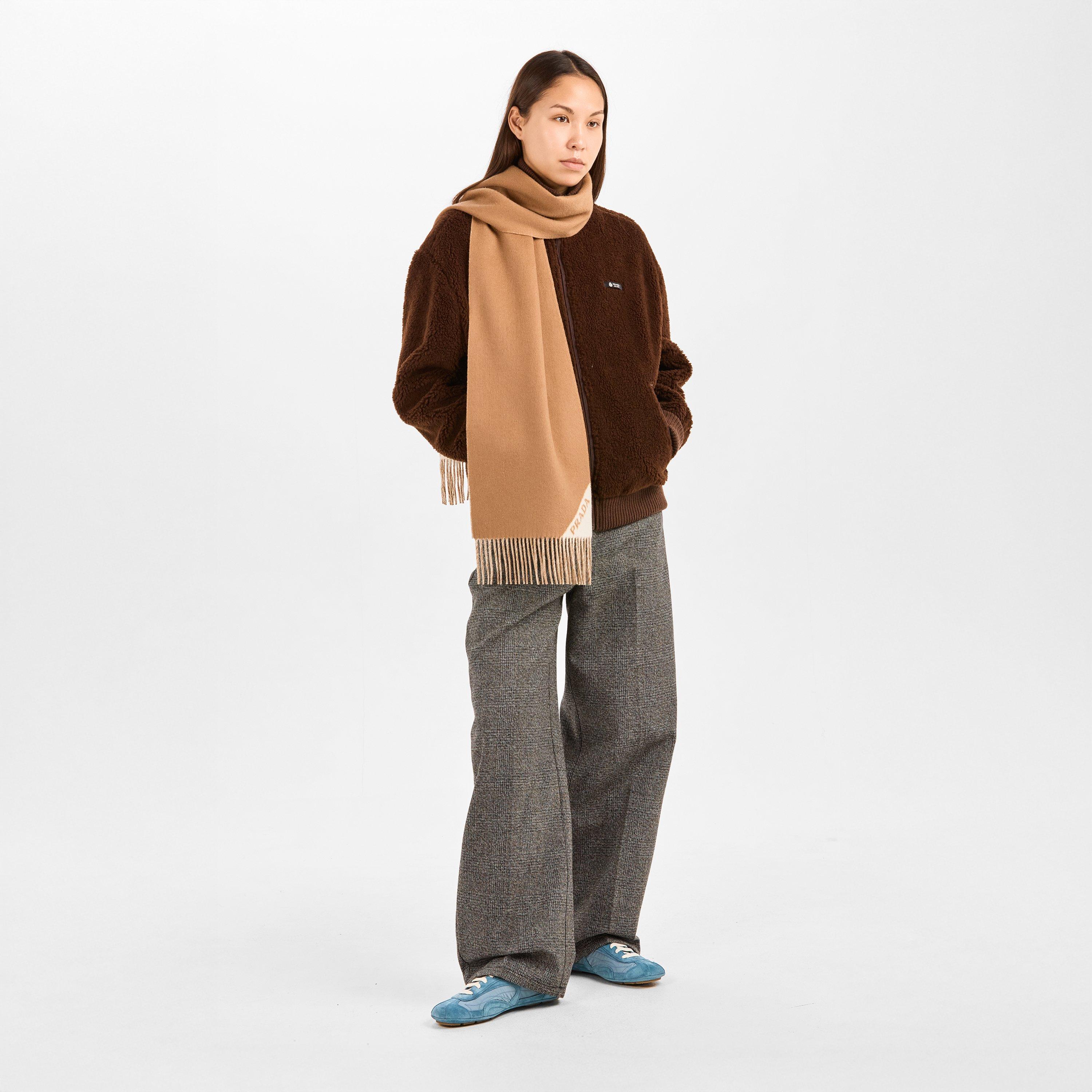 Prada Women's Cashmere Midweight Scarf | Flannels
