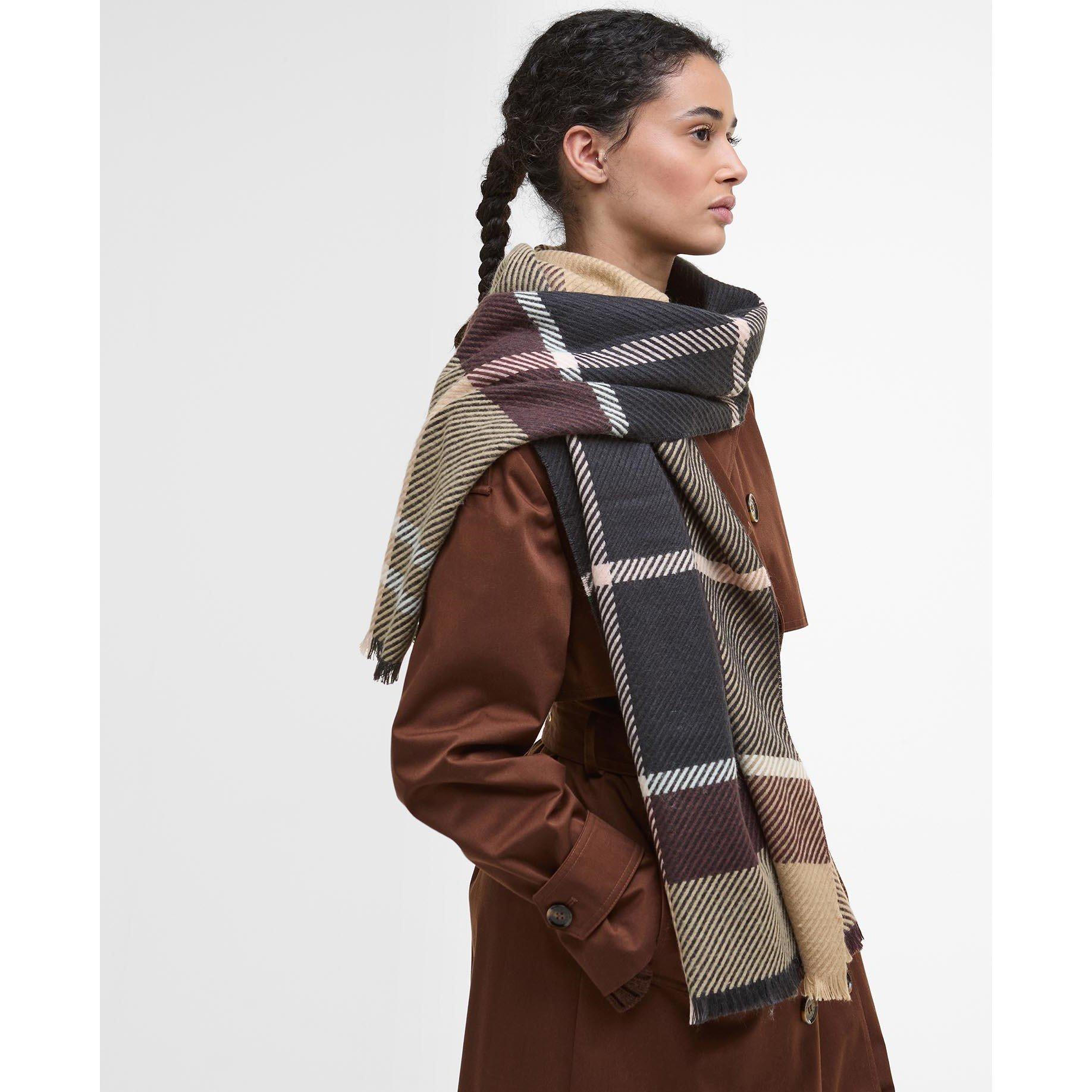 Gardenia Tartan - Barbour - Blair Tartan Scarf - 6