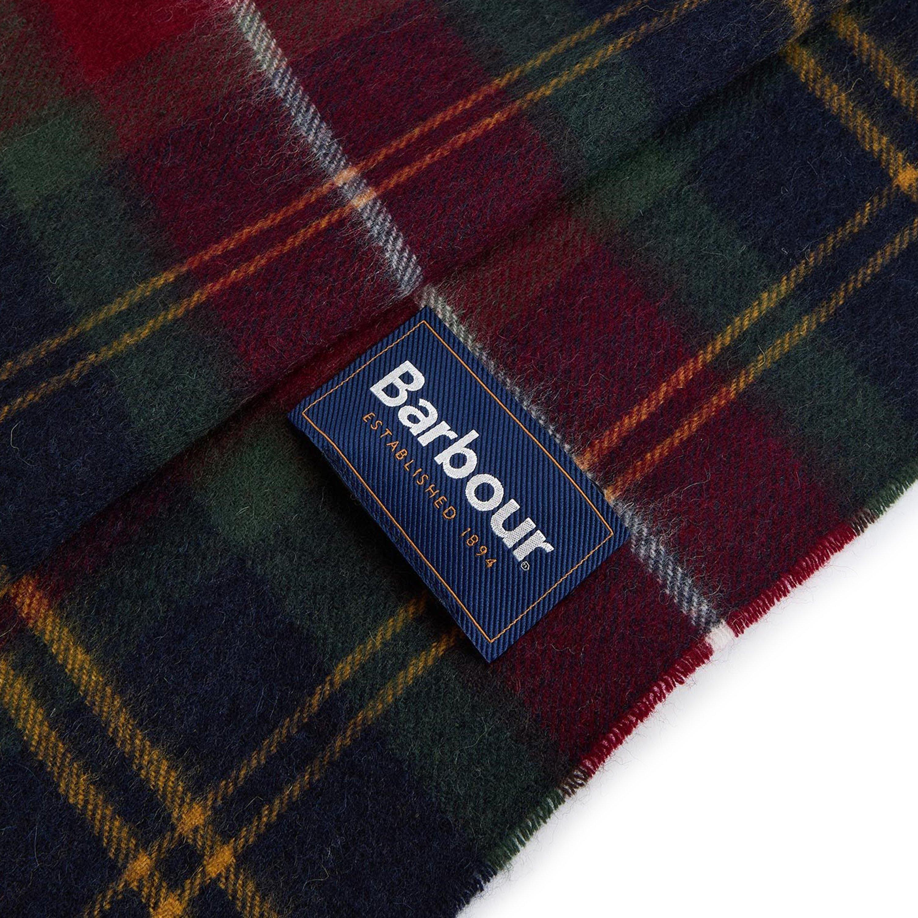 Winterberry Trn - Barbour - Tartan Wool / Cashmere Scarf - 3