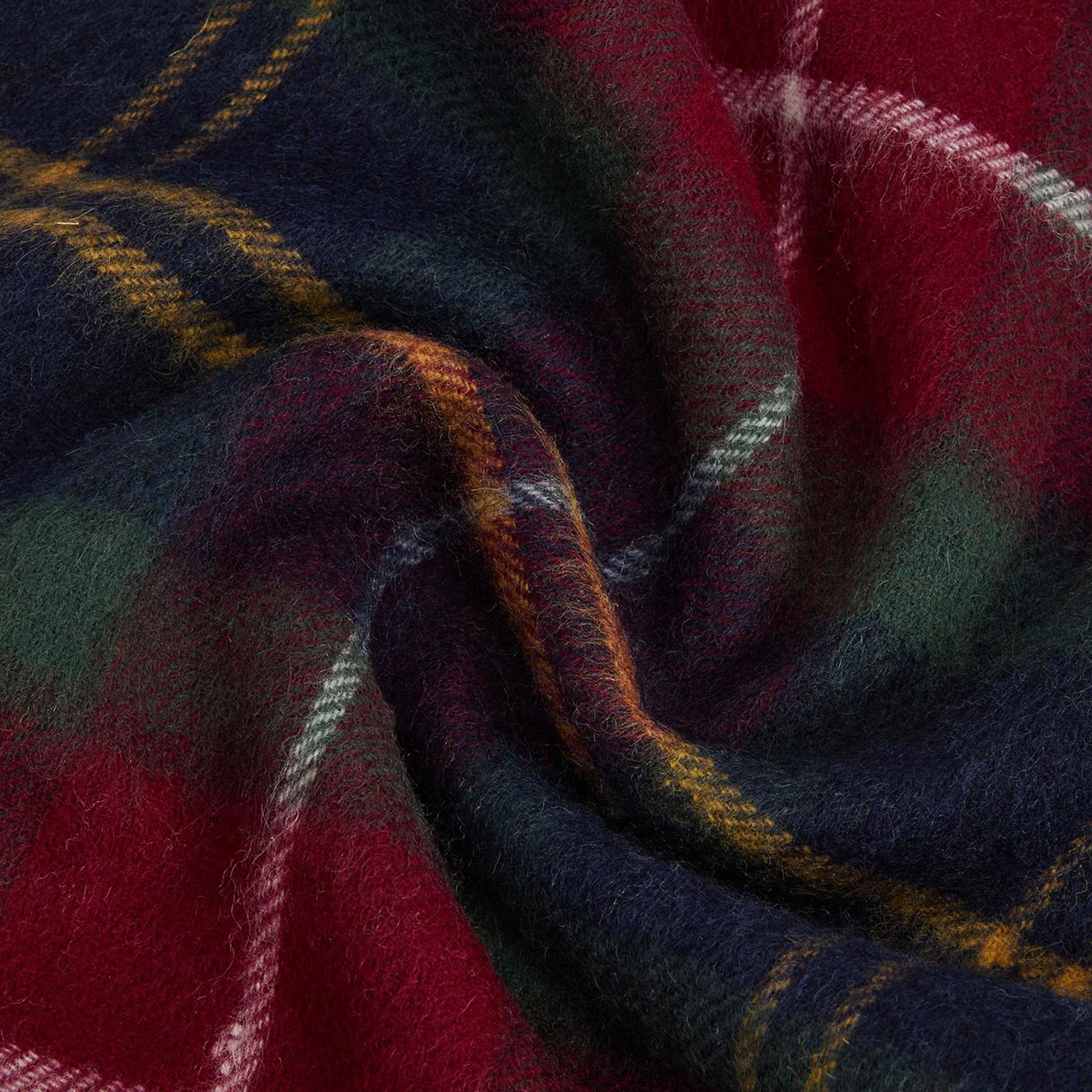 Winterberry Trn - Barbour - Tartan Wool / Cashmere Scarf - 5