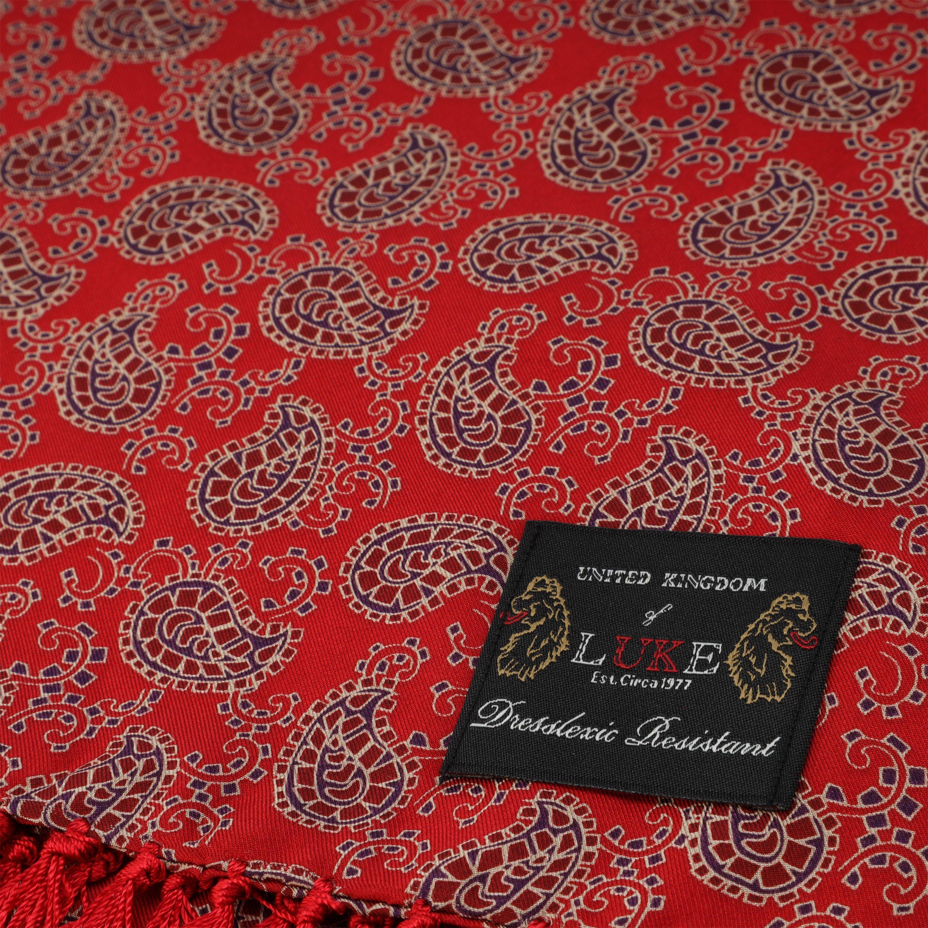 Spice Mix - Luke - Paisley Midweight Scarf - 2