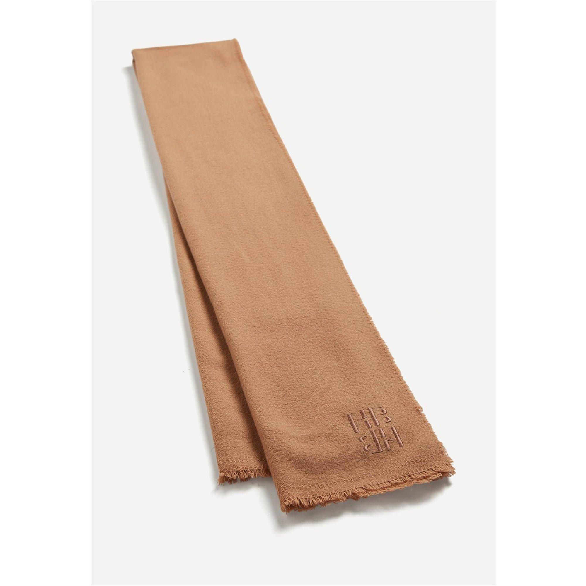 Pastel Brown - Boss - Women's Lacore Stylish Scarf - 4