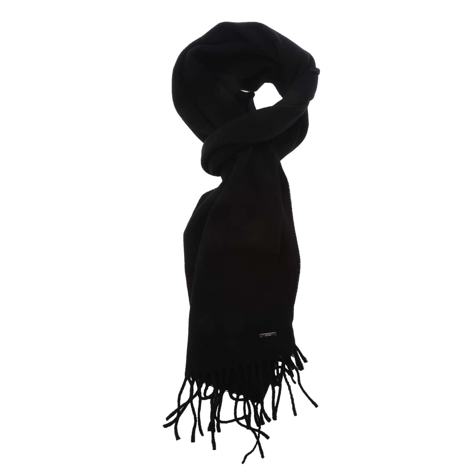 Black - Boss - Men's Styven Midweight Scarf - 2