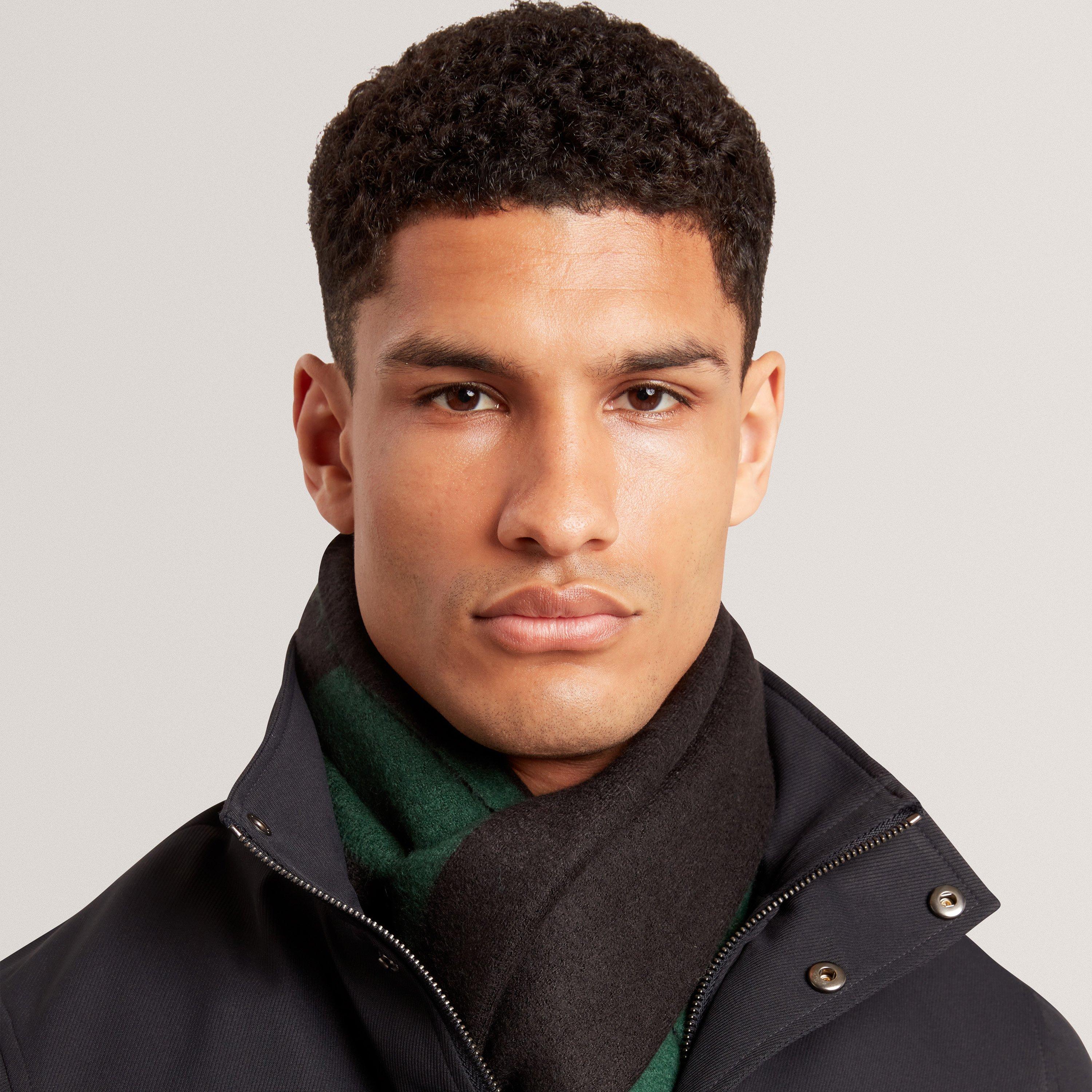 Dark Green - Ted Baker - Ted Knit LL Scarf Ld54 - 3