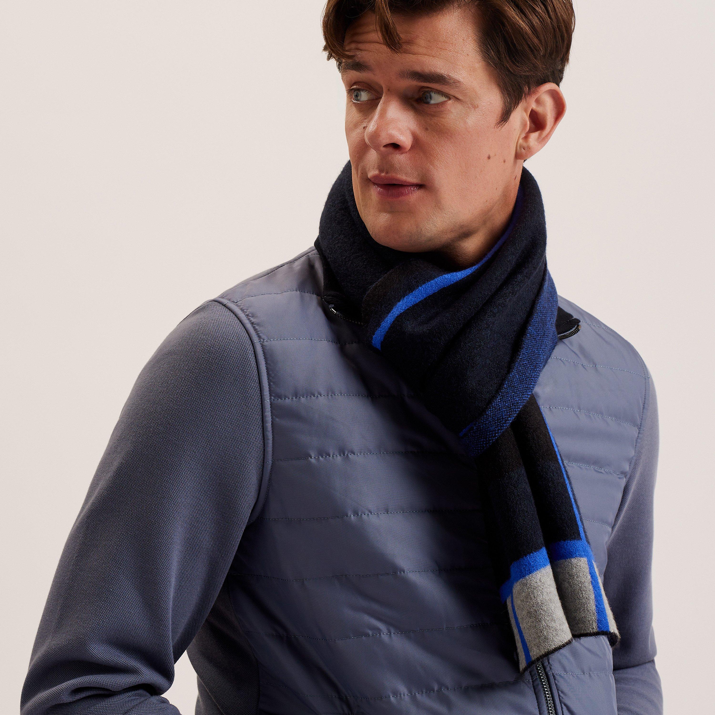 Azul marino - Ted Baker - Ted Stripe Wvn Scarf Ld54 - 3