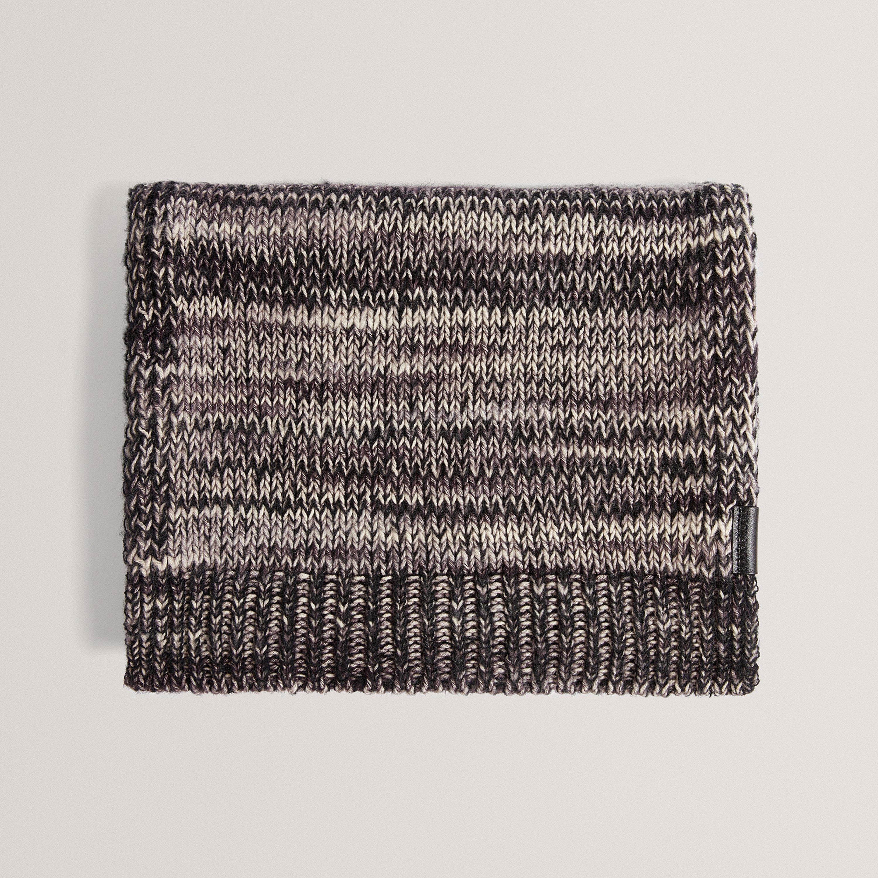 Ted Baker Women's Knitted Midweight Scarf - Grey Twist