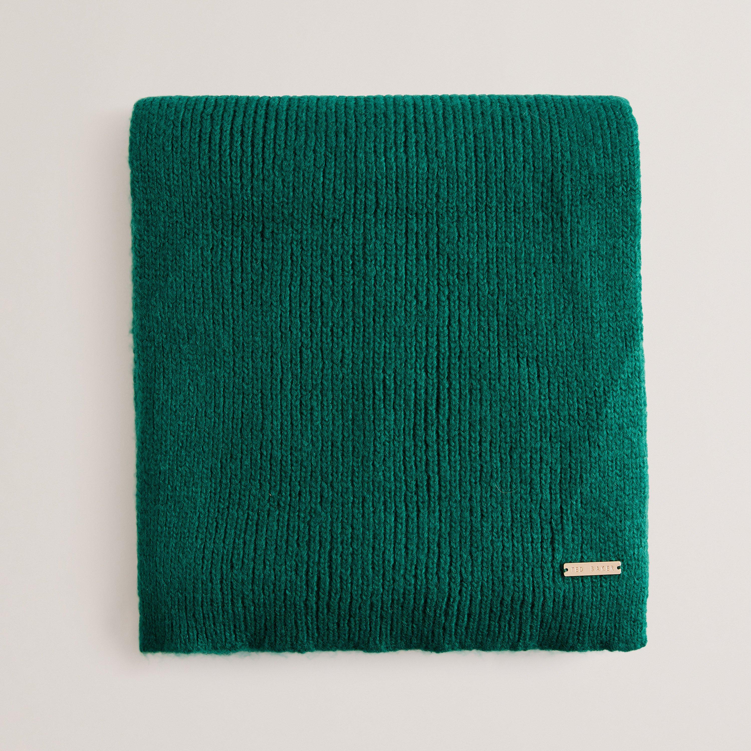 Ted Baker Women's Classic Rib Scarf - Green
