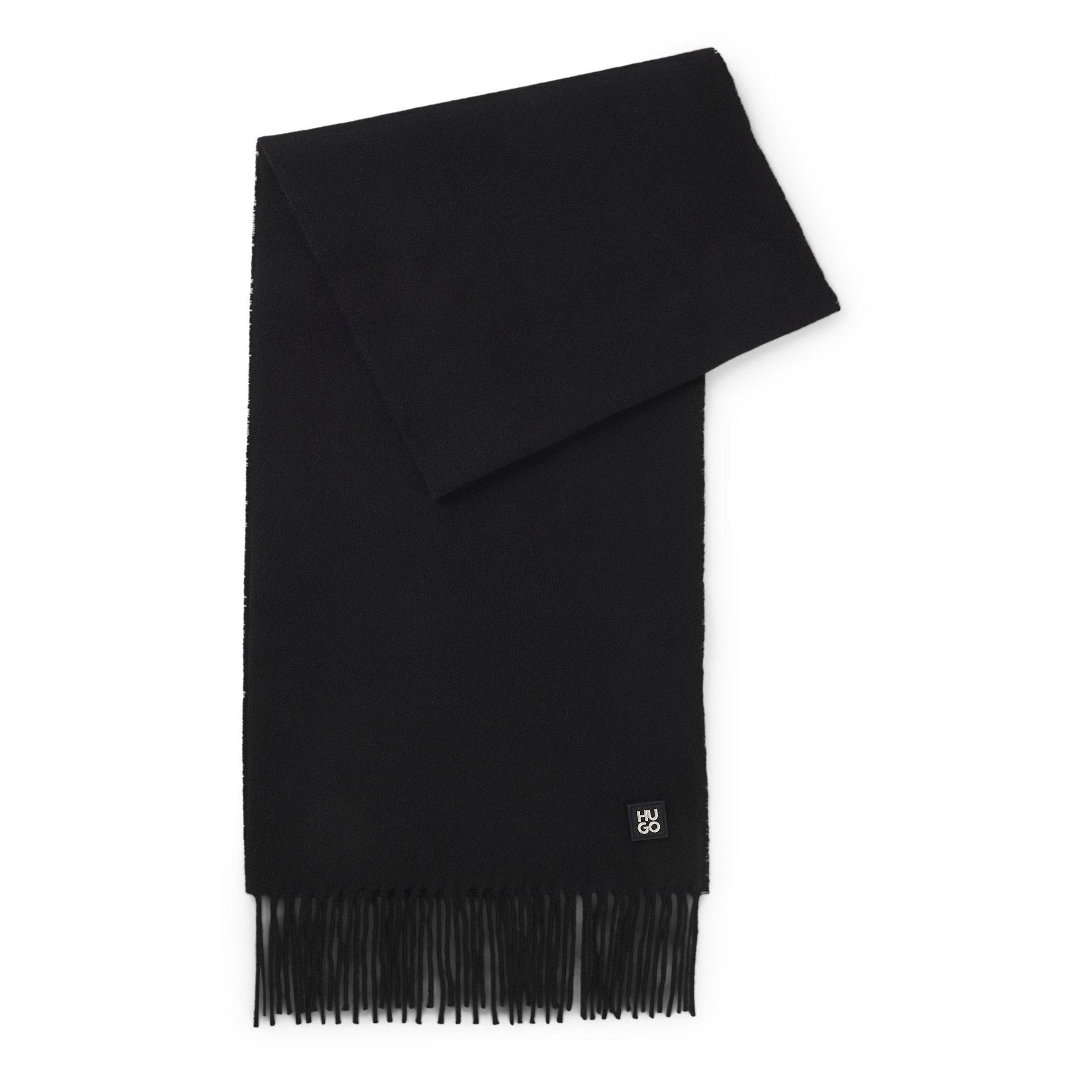 Black 001 - Hugo - Hugo Orris Scarf Sn64 - 1