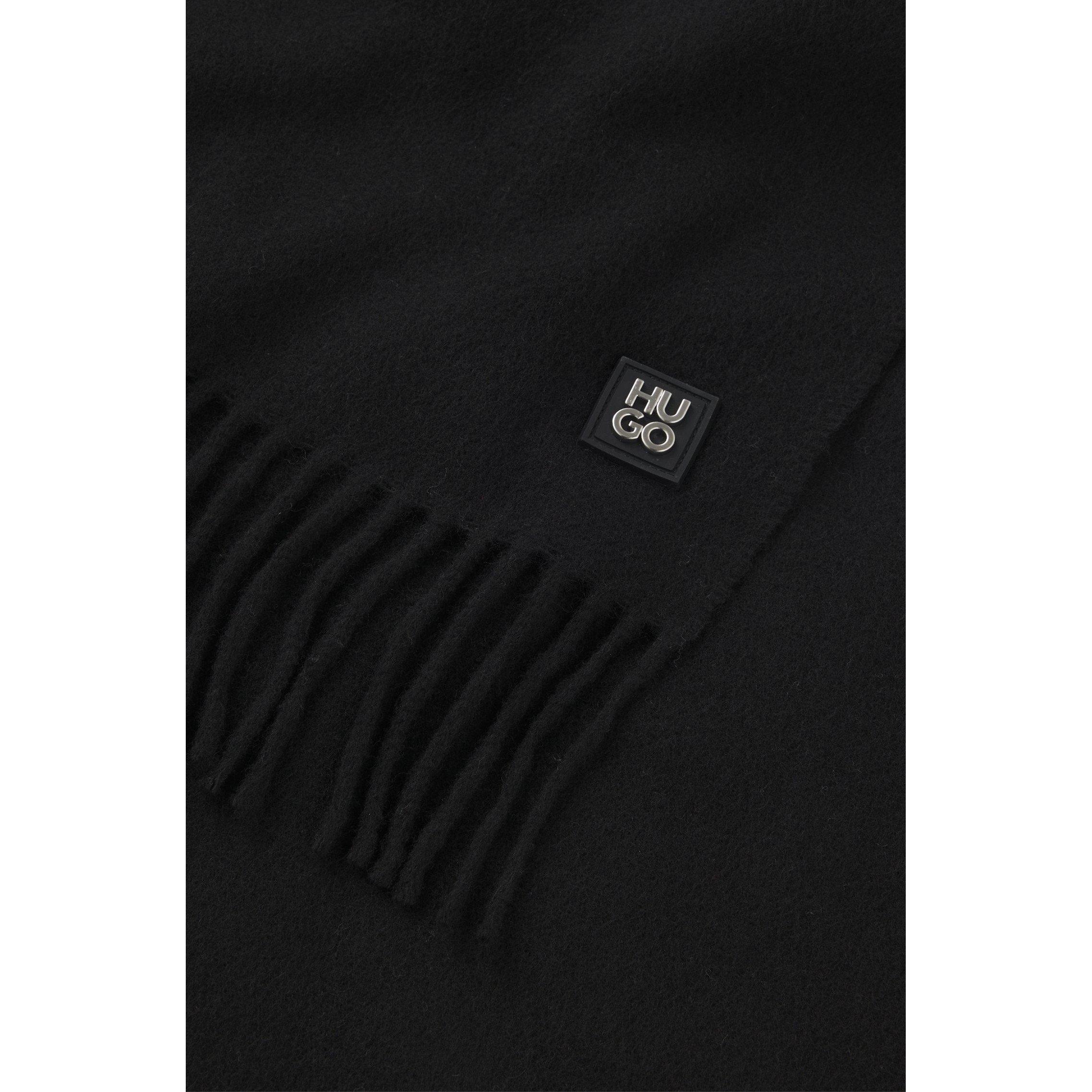 Black 001 - Hugo - Hugo Orris Scarf Sn64 - 2