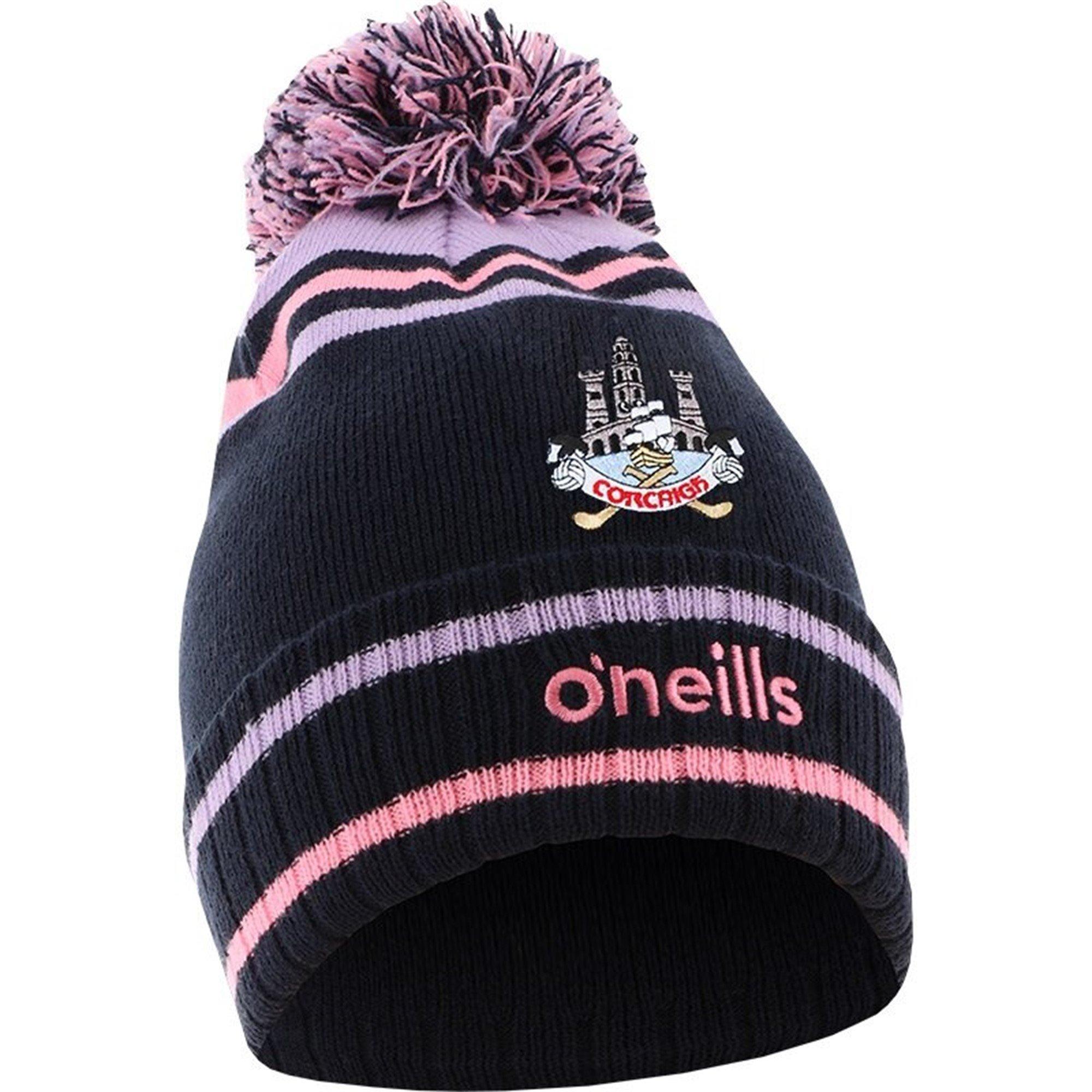 Marn/Lav/Candy - ONeills - Cork Rockway Bobble Hat Ladies