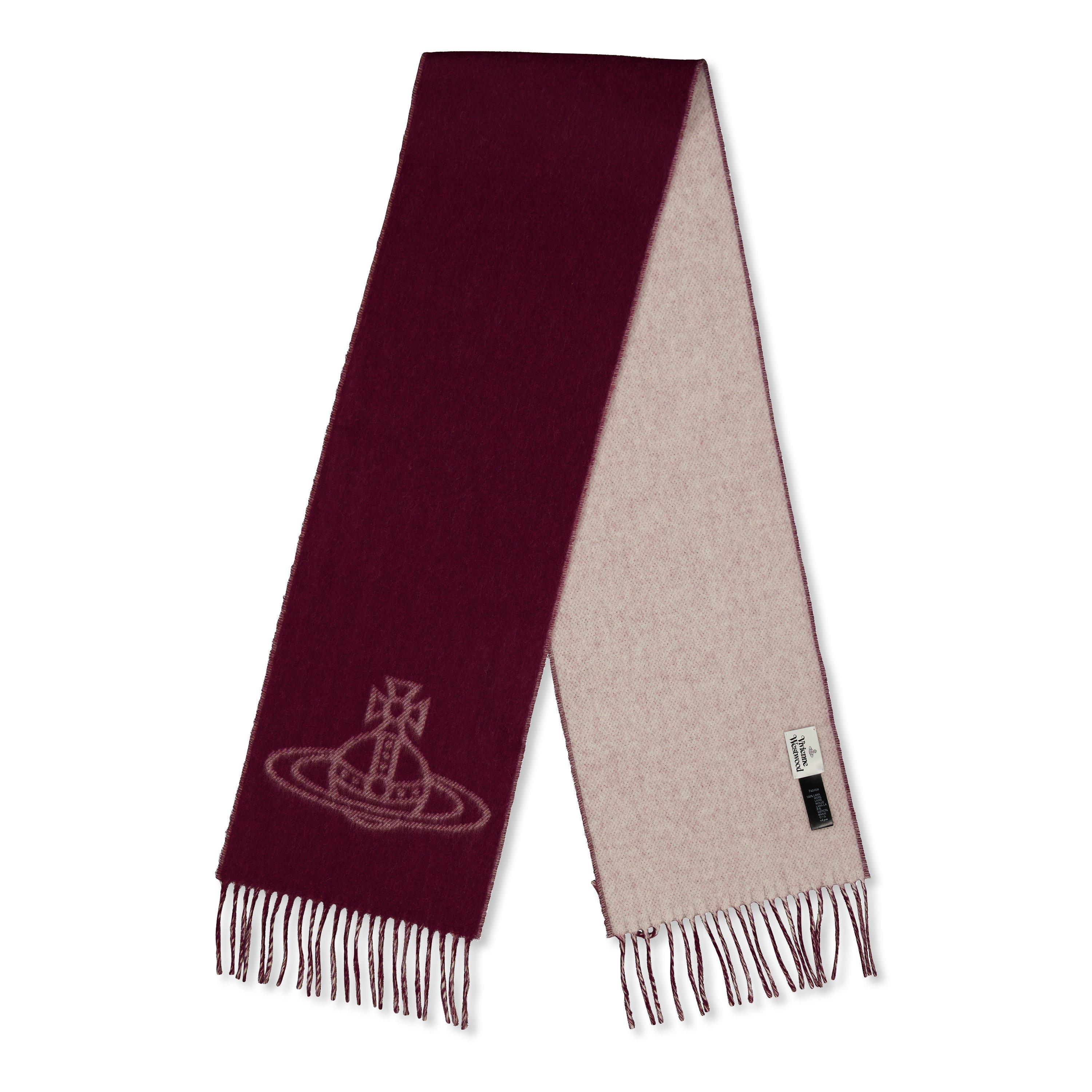Vivienne Westwood Logo-Embroidered Wool Scarf