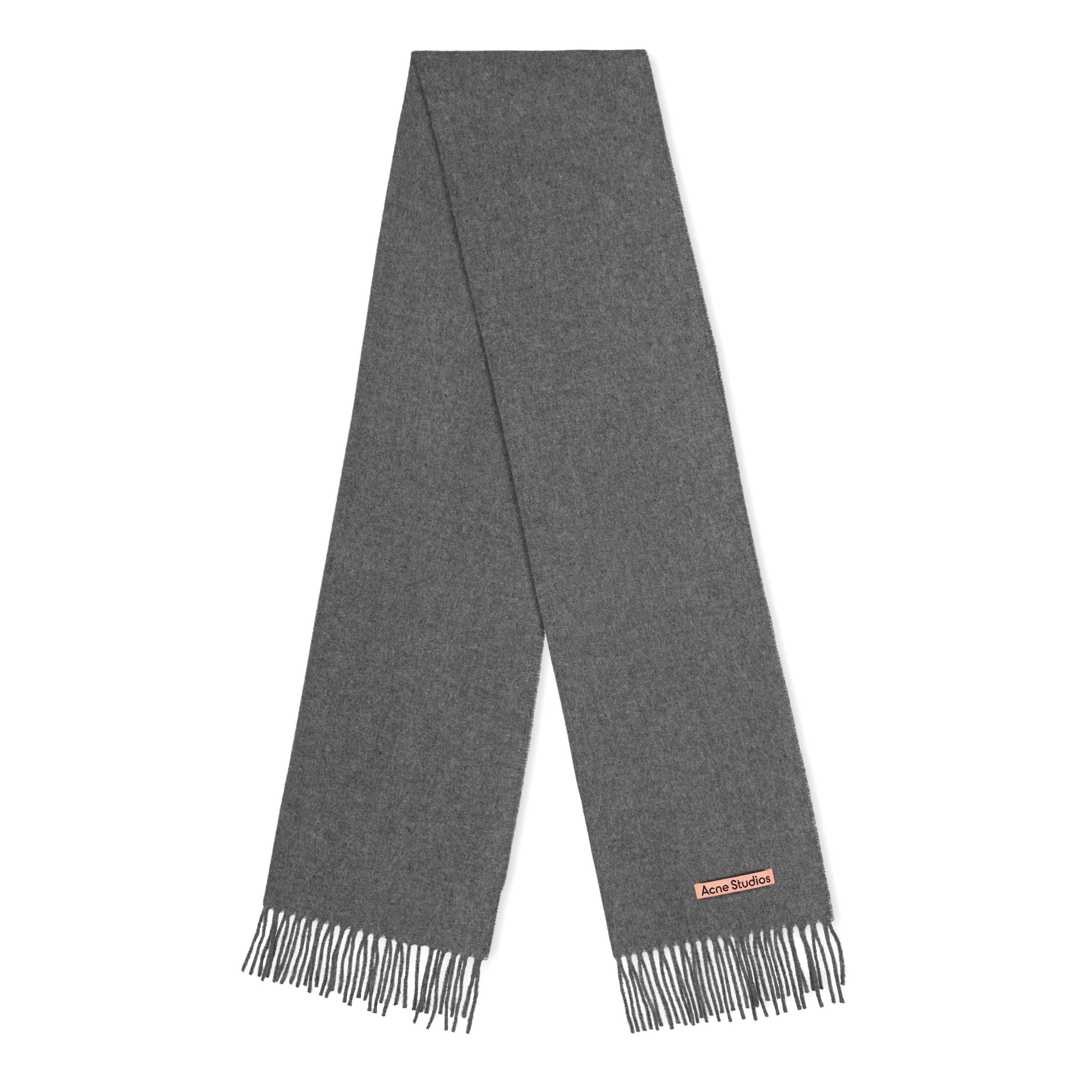 Grey Mel - Acne Studios - Canada Narrow Scarf - 3
