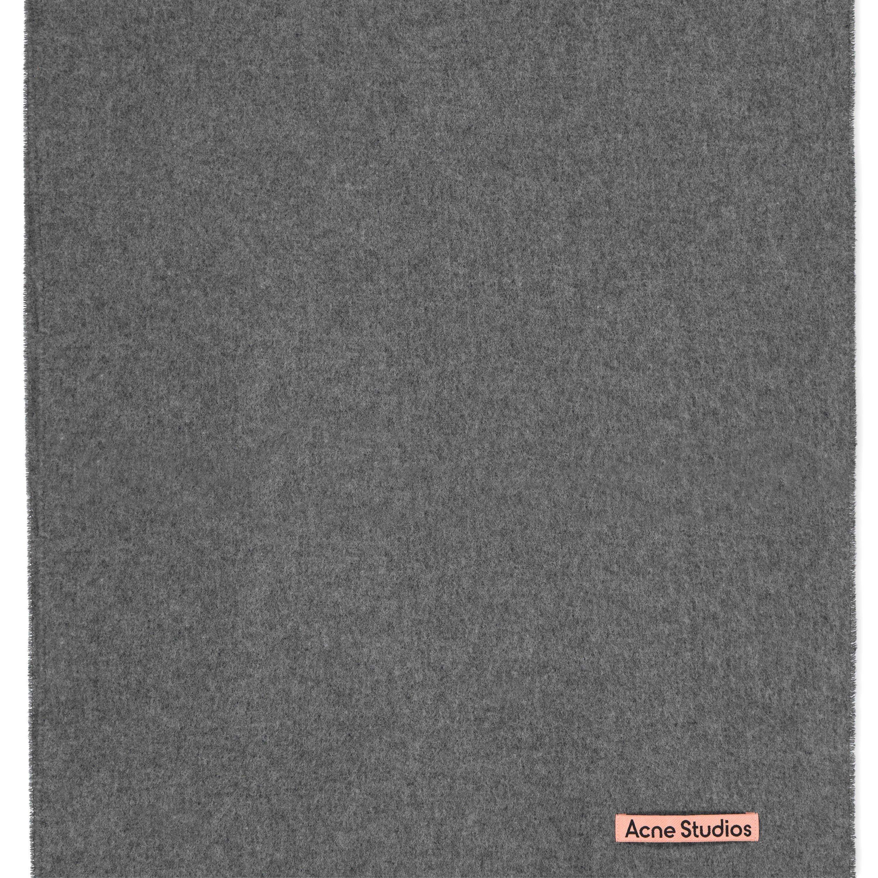 Grey Mel - Acne Studios - Canada Narrow Scarf - 3