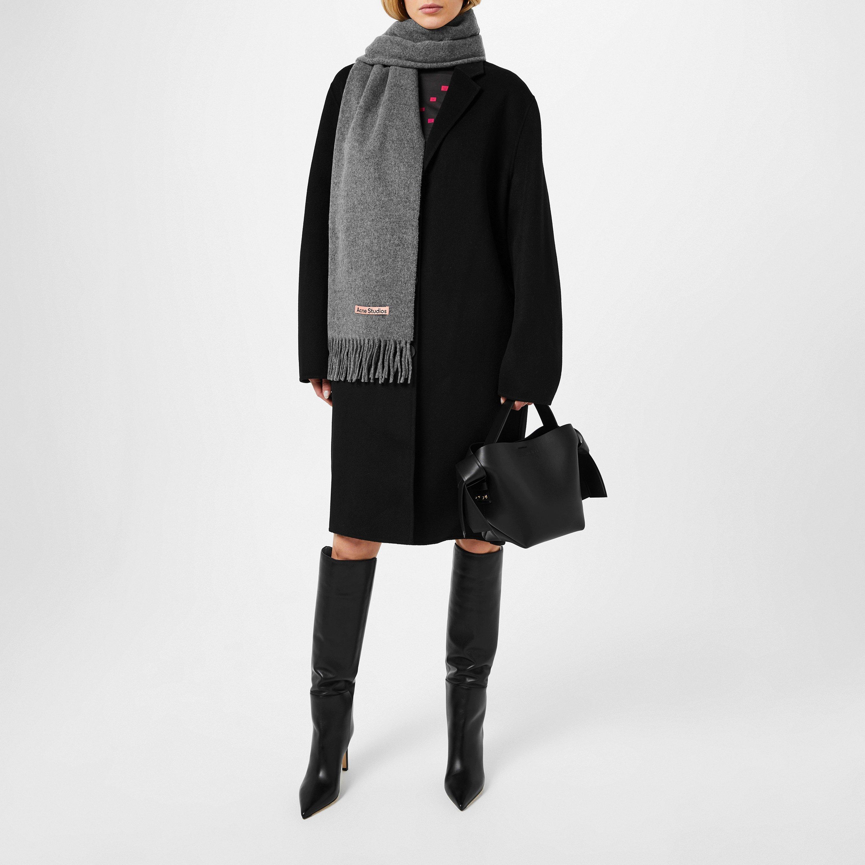 Grey Mel - Acne Studios - Canada Narrow Scarf - 4
