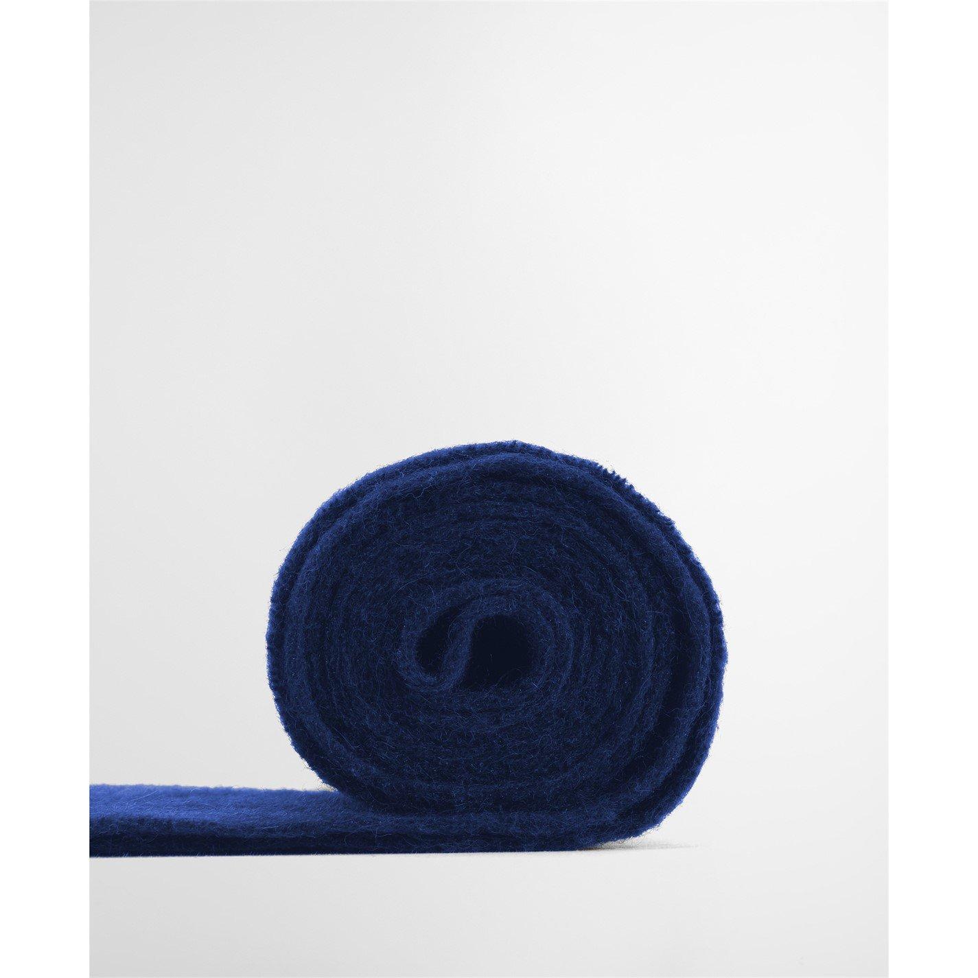 Navy NY11 - Barbour - Plain Lambswool Scarf - 5