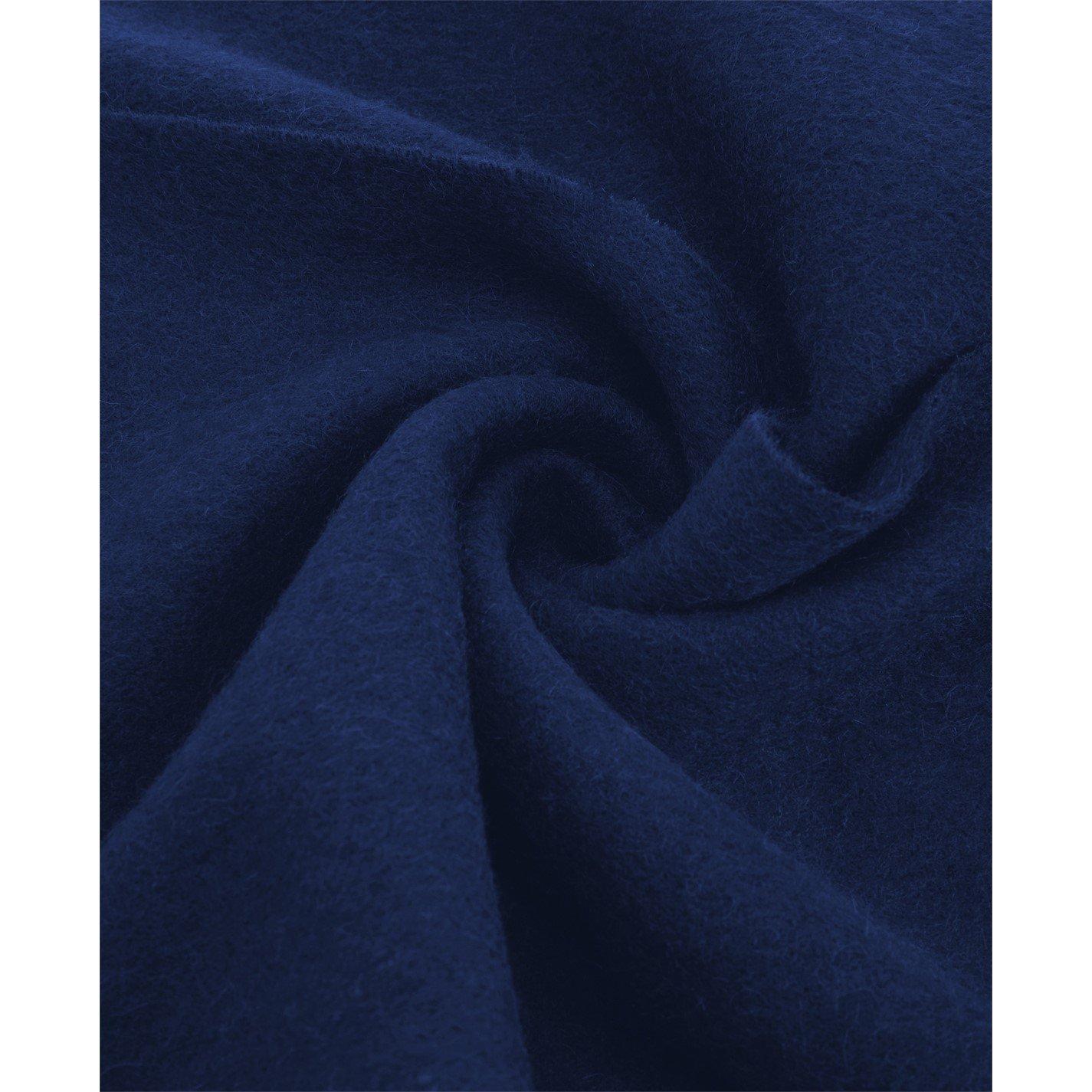 Navy NY11 - Barbour - Plain Lambswool Scarf - 6