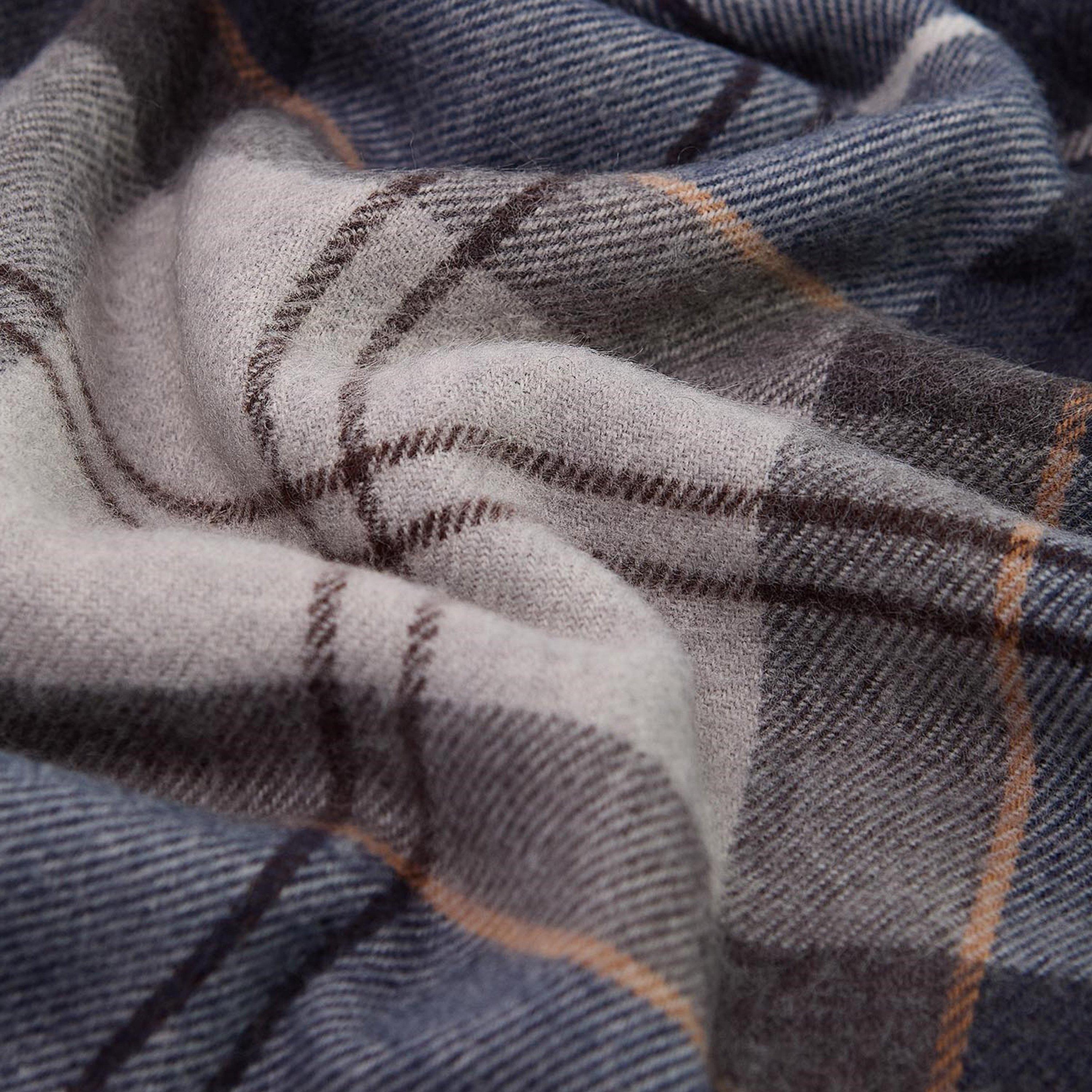 Midnight Oak - Barbour - Galingale Tartan Scarf - 5