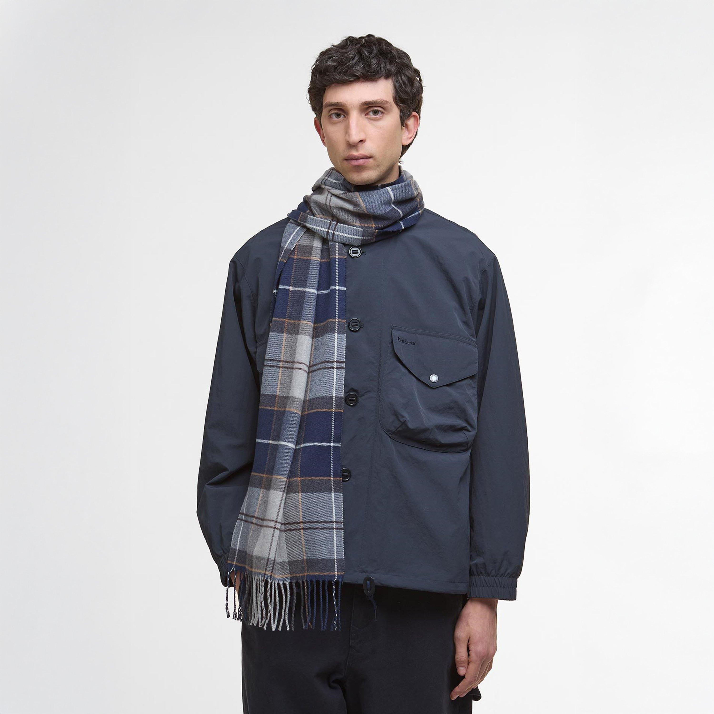 Midnight Oak - Barbour - Galingale Tartan Scarf - 6
