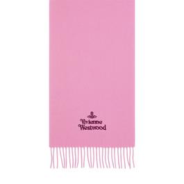 Vivienne Westwood Embroidered Logo Scarf