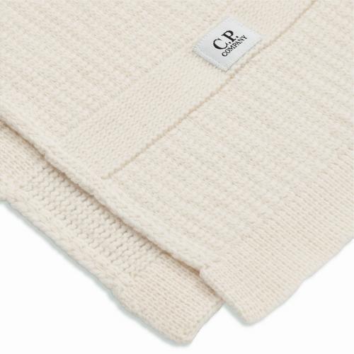 Gauze White - CP Company - Lambswool Scarf - 2