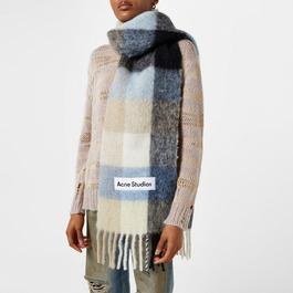 Acne Studios Checked Scarf