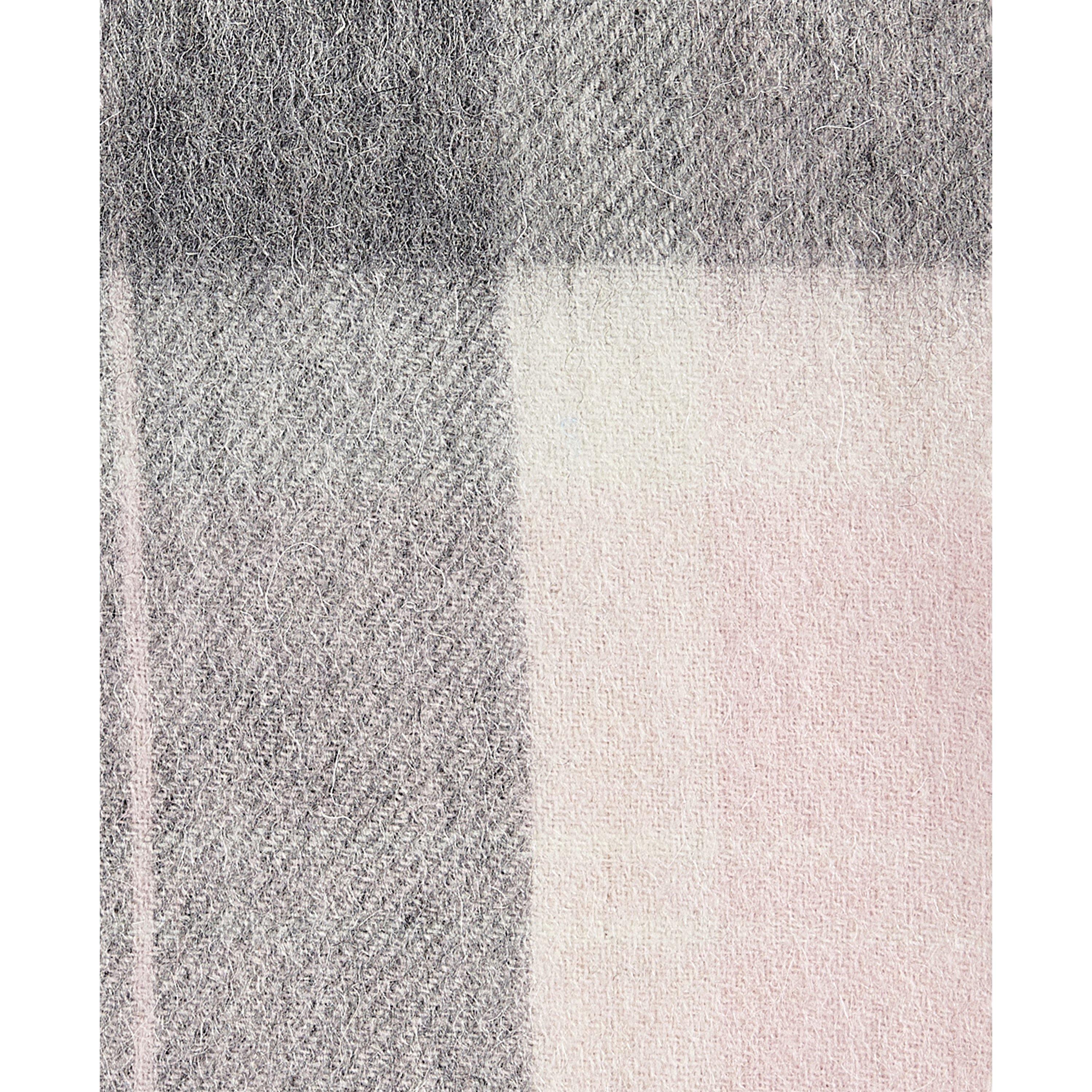 Pink/Grey - Barbour - Tartan Scarf - 5
