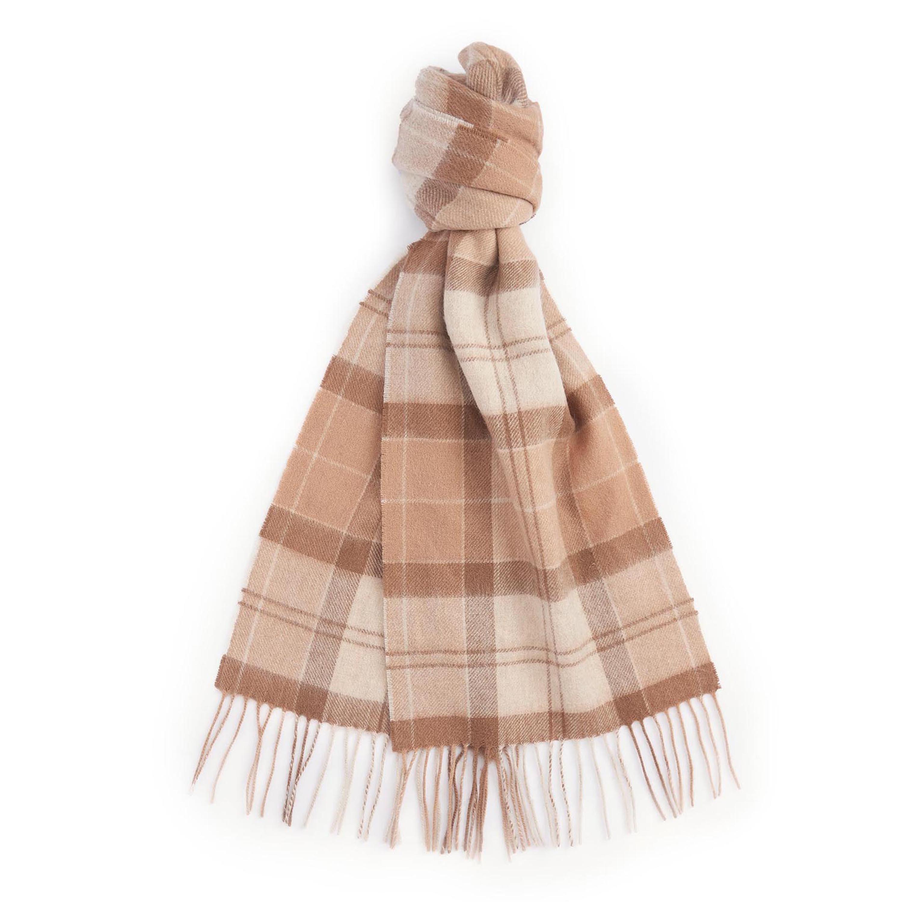 Camel - Barbour - Tartan Scarf - 1
