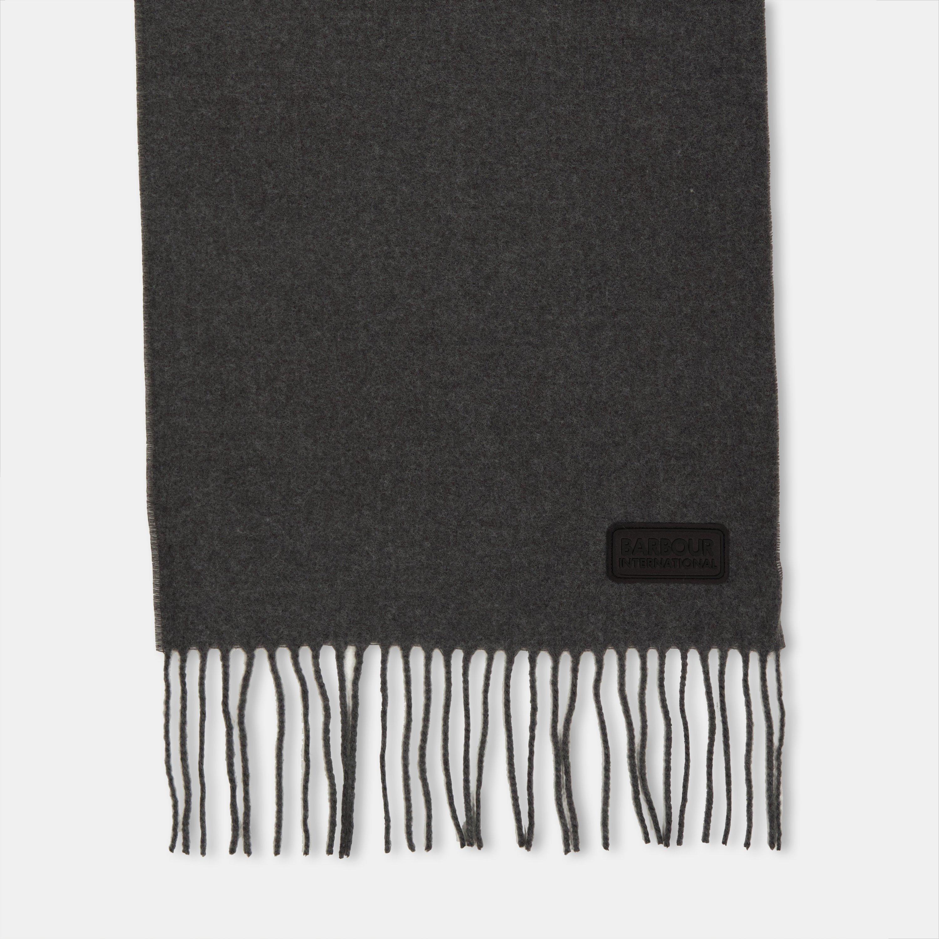 Grey Marl - Barbour International - Sensor Scarf - 2