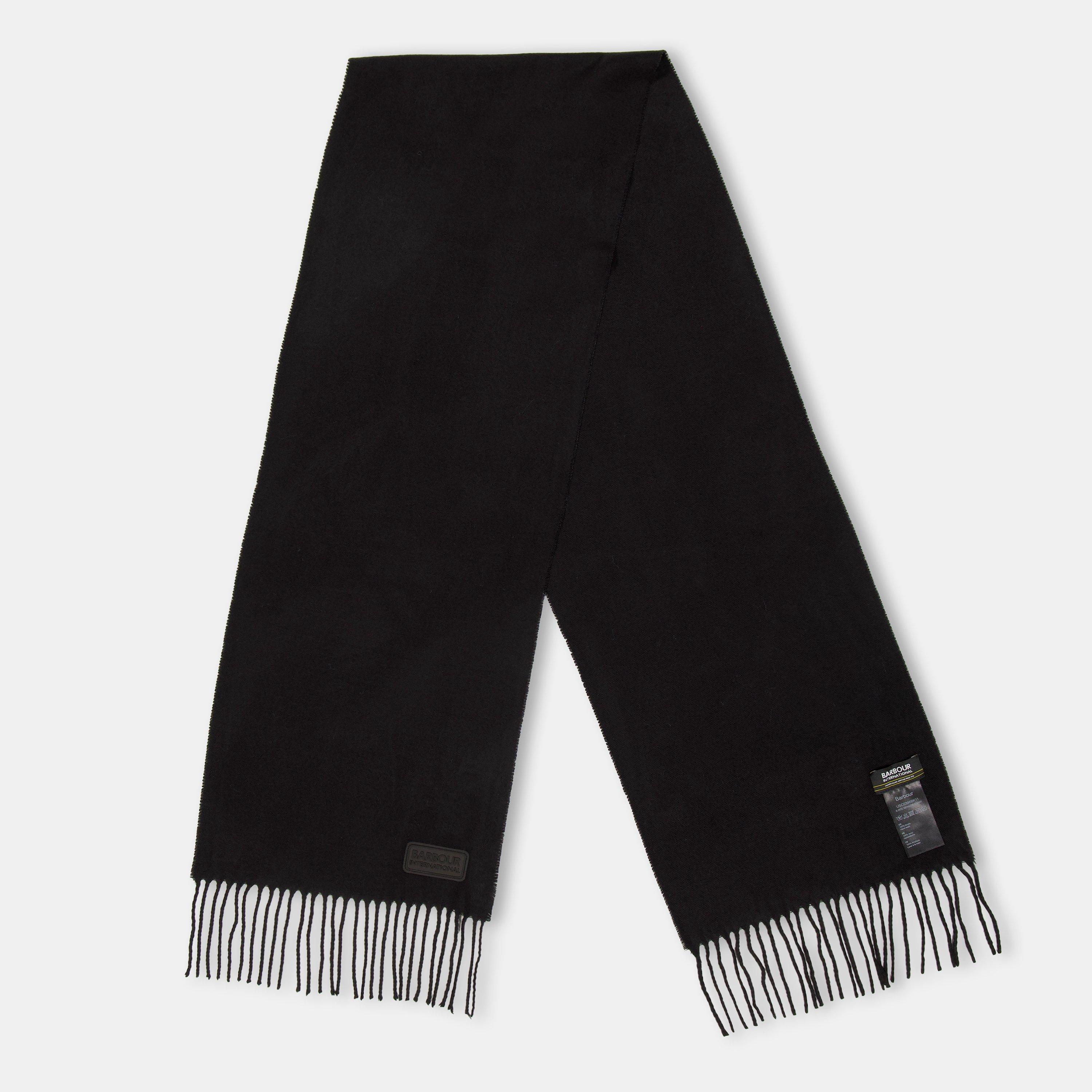 Barbour International Men's Sensor Scarf - Black/Shadow