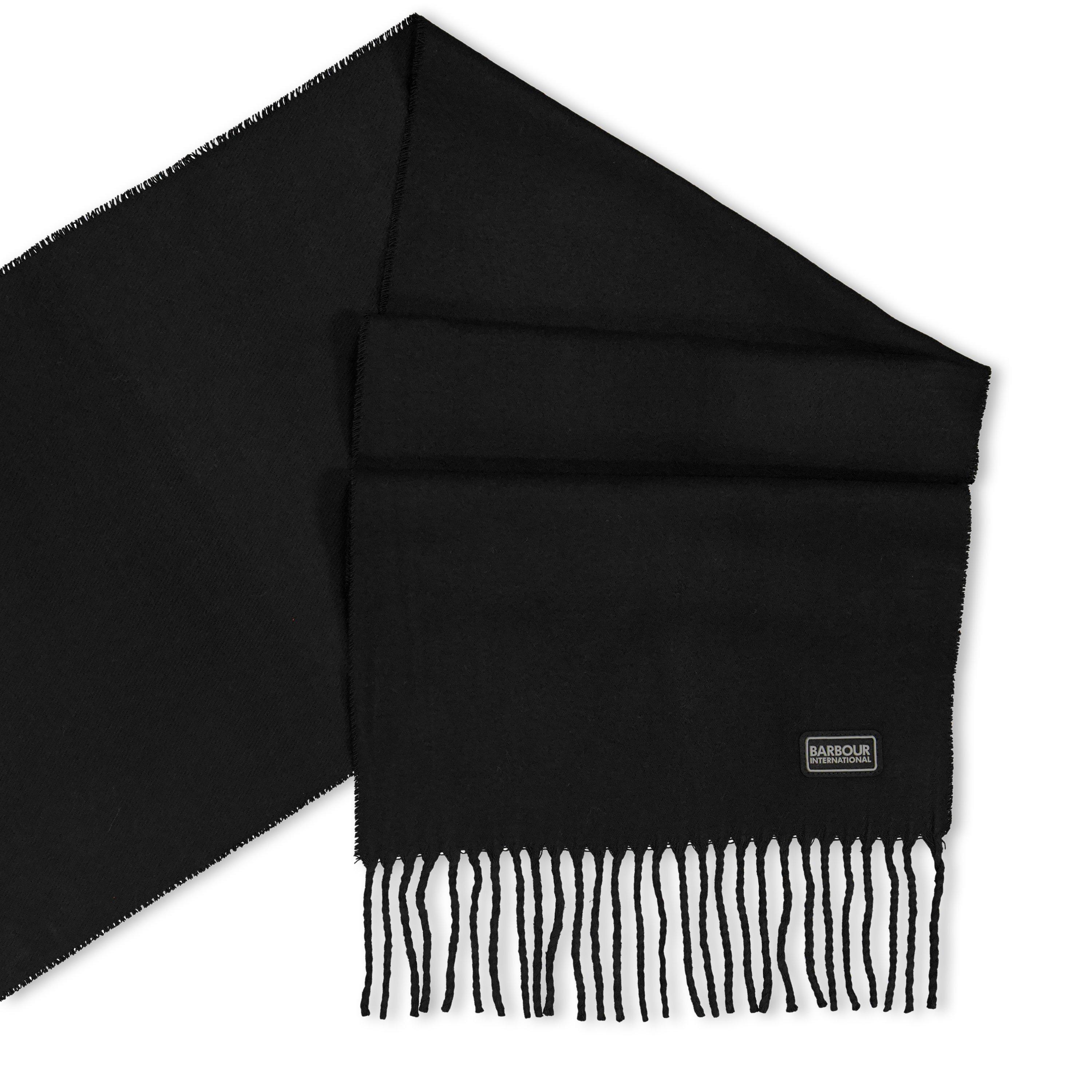 Black/Gunmetal - Barbour International - Sensor Scarf - 2