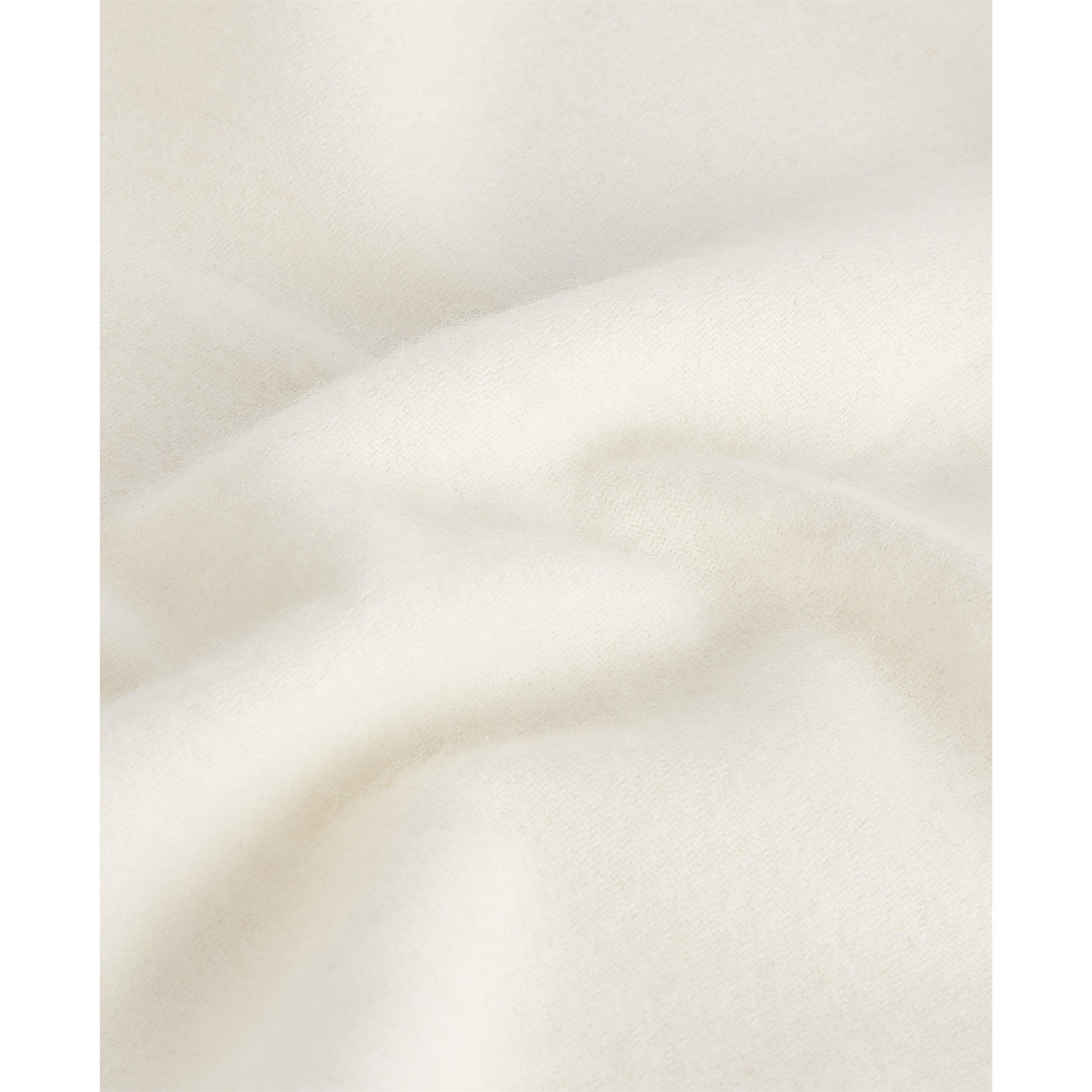 Cream - Barbour - Lambswool Woven Scarf - 6