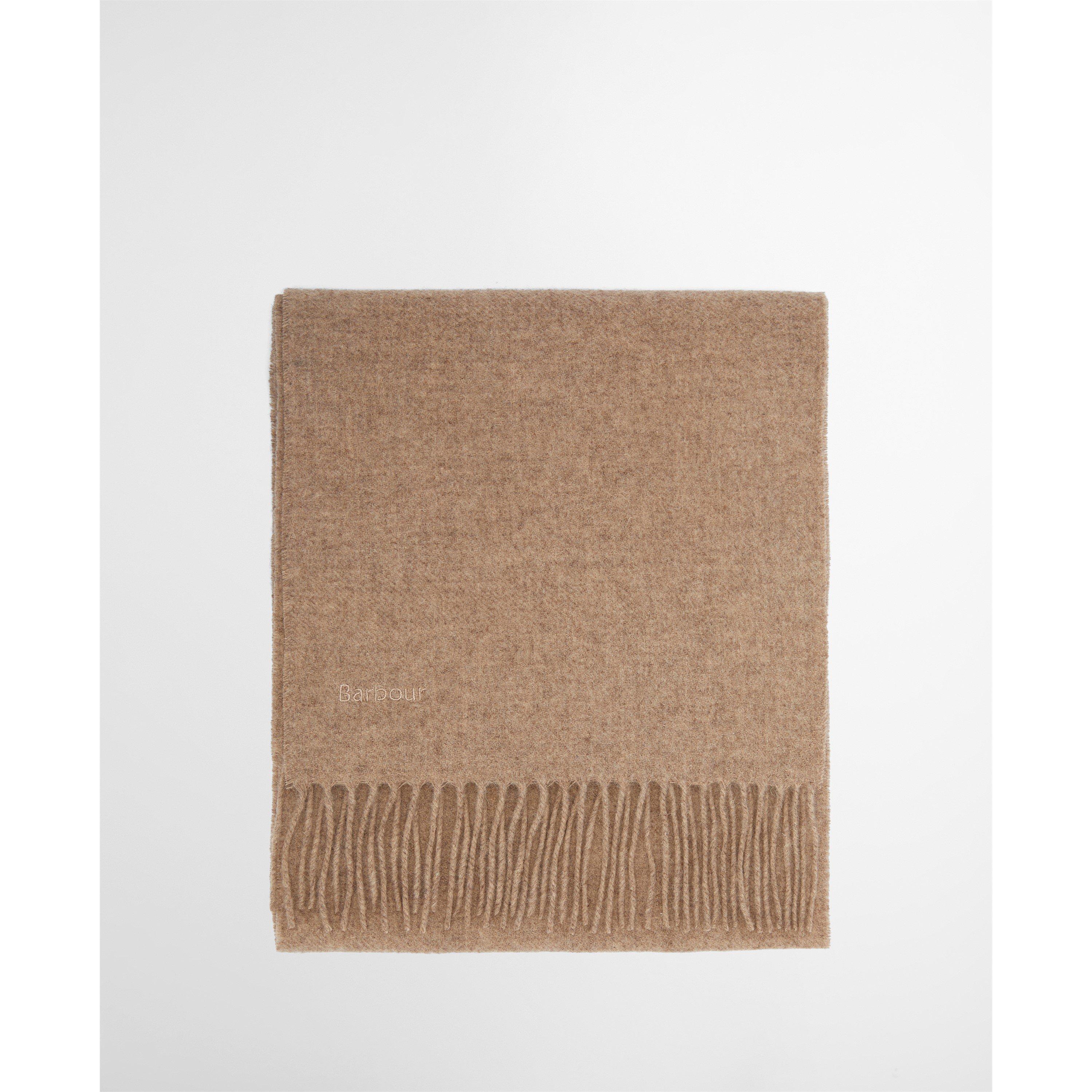 Oatmeal - Barbour - Lambswool Woven Scarf - 7