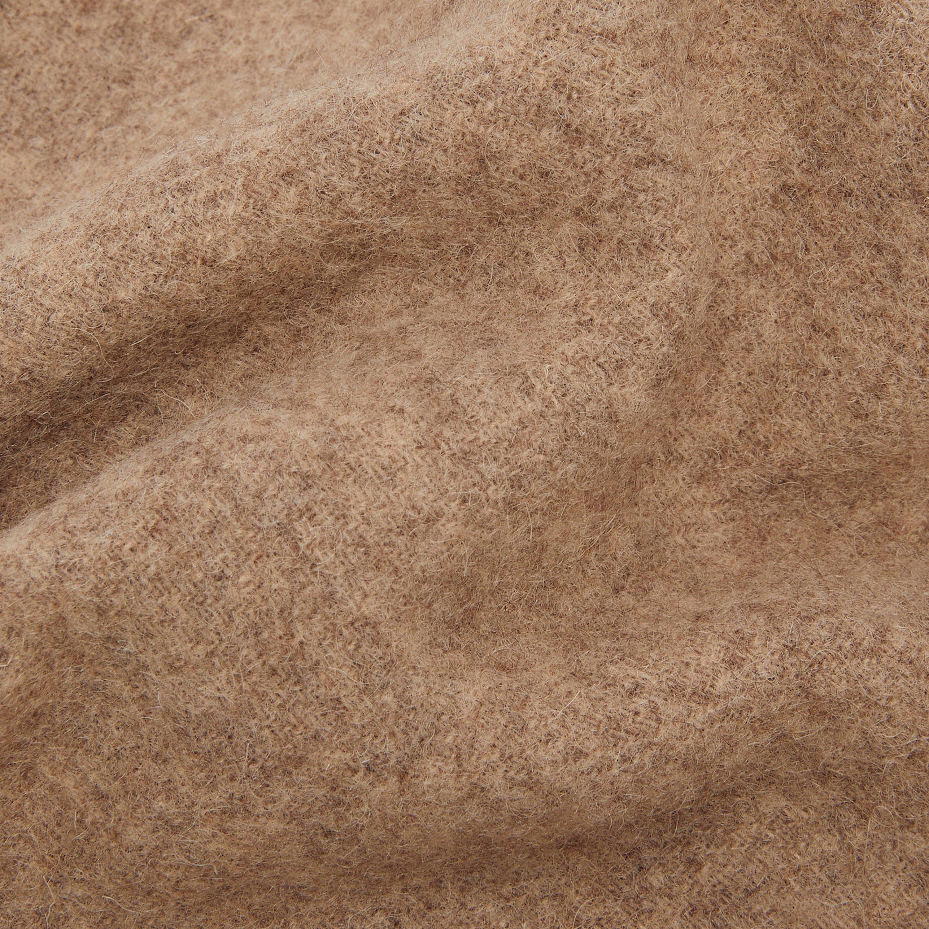 Oatmeal - Barbour - Lambswool Woven Scarf - 6