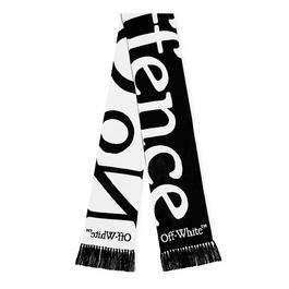 Off White No OffenceDouble Scarf