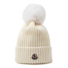 Moncler Bobble Beanie Juniors