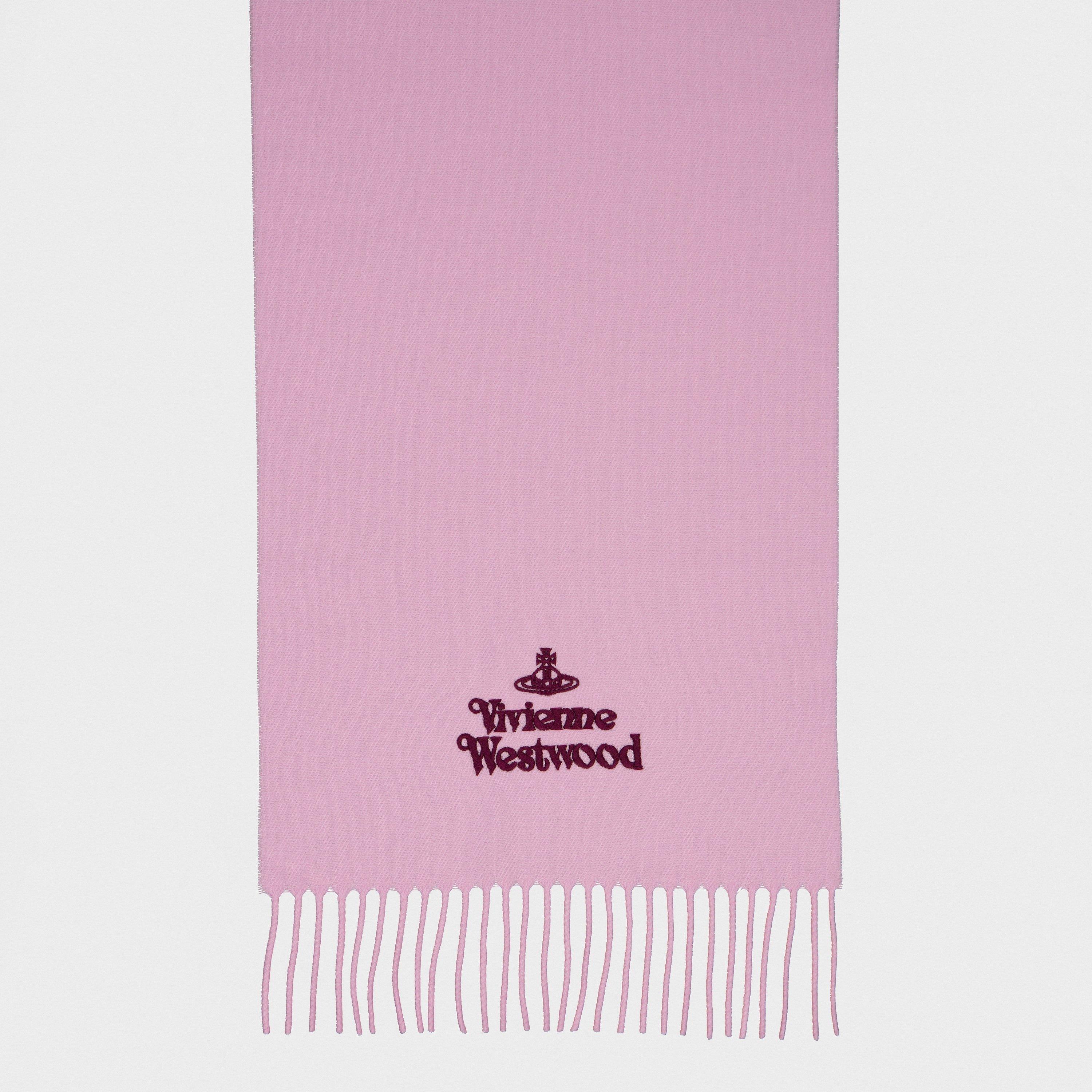 PINK - Vivienne Westwood - Womens Saturn Orb Scarf - 2
