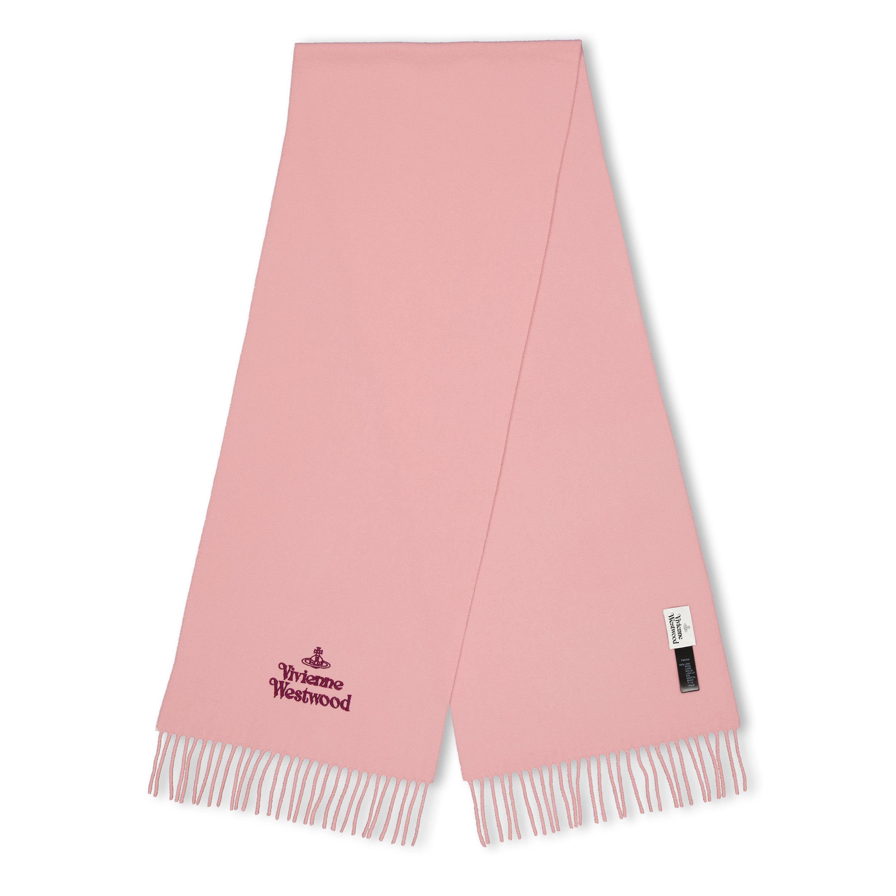 Pink - Vivienne Westwood - Womens Saturn Orb Scarf - 1