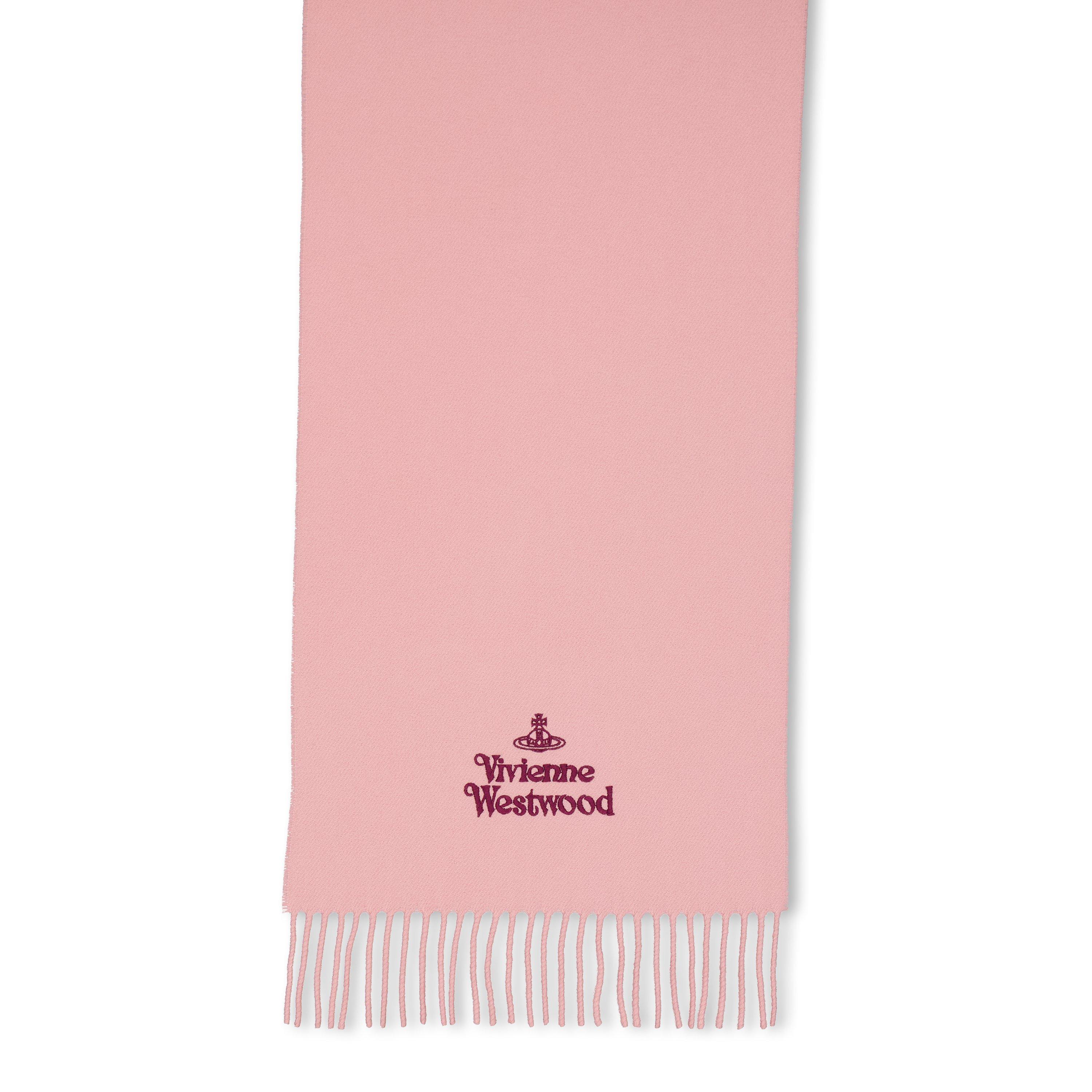 Pink - Vivienne Westwood - Womens Saturn Orb Scarf - 2