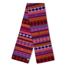 Paul Smith Scarf Fairisle Ld34