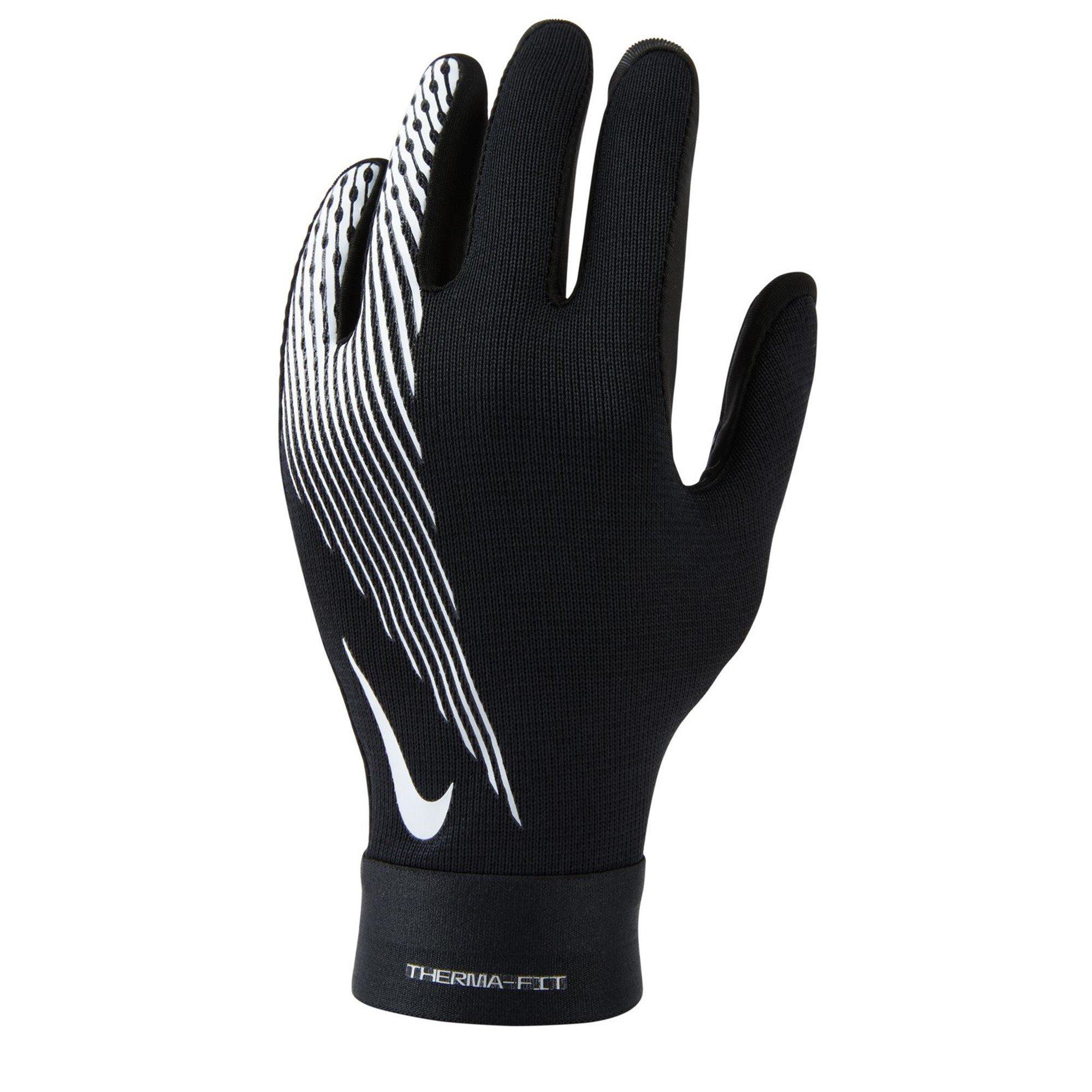 Black/White - Nike - Therma-Fit Academy Gloves Junior - 1