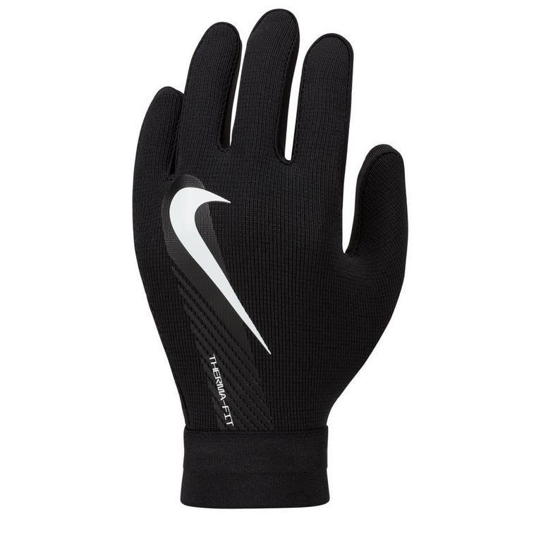 Schwarz/Weiß - Nike - Therma-Fit Academy Gloves Junior - 1